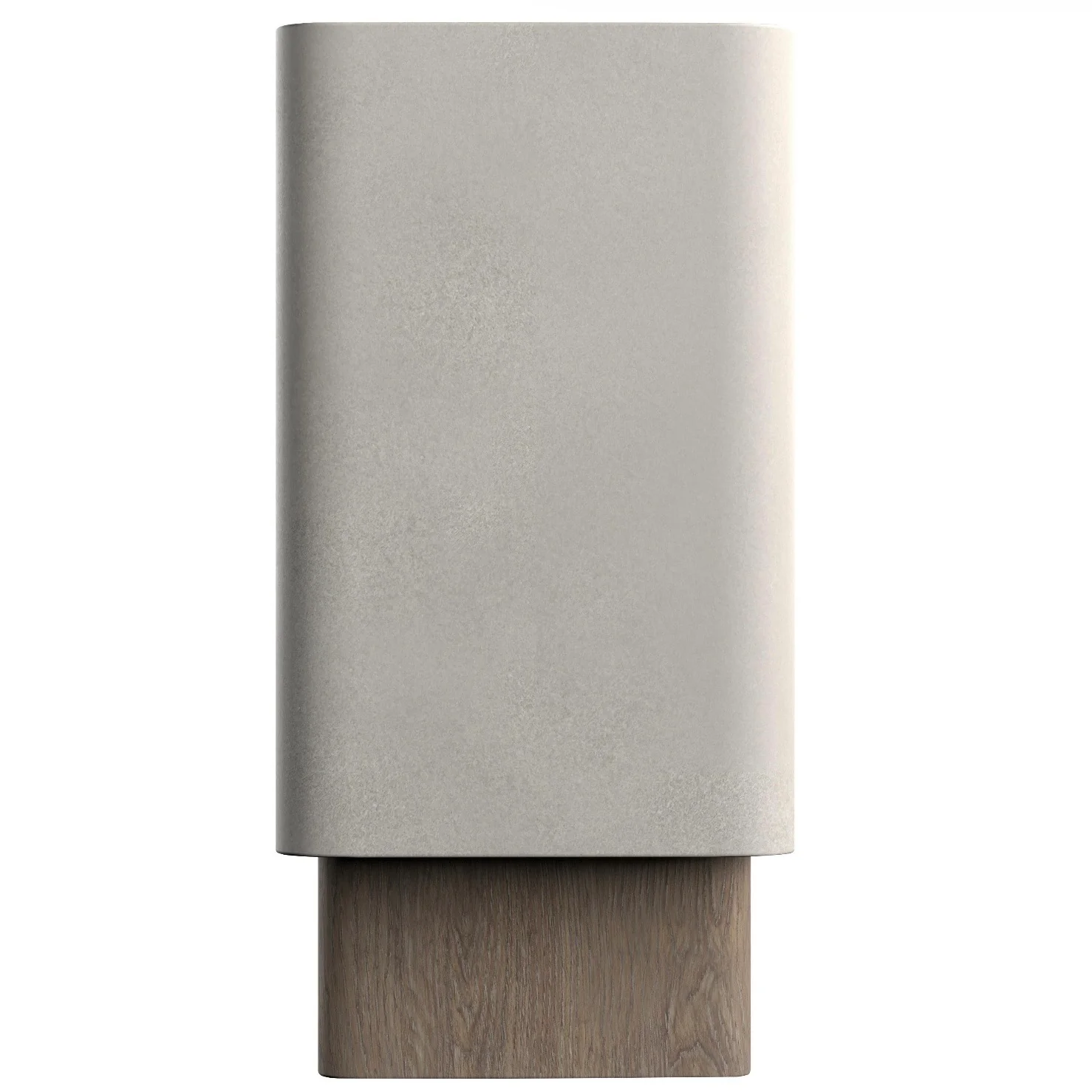 Bernhardt Casa Paros Collection Console Table ~ Bedrock Faux Concrete Finish - Image 5