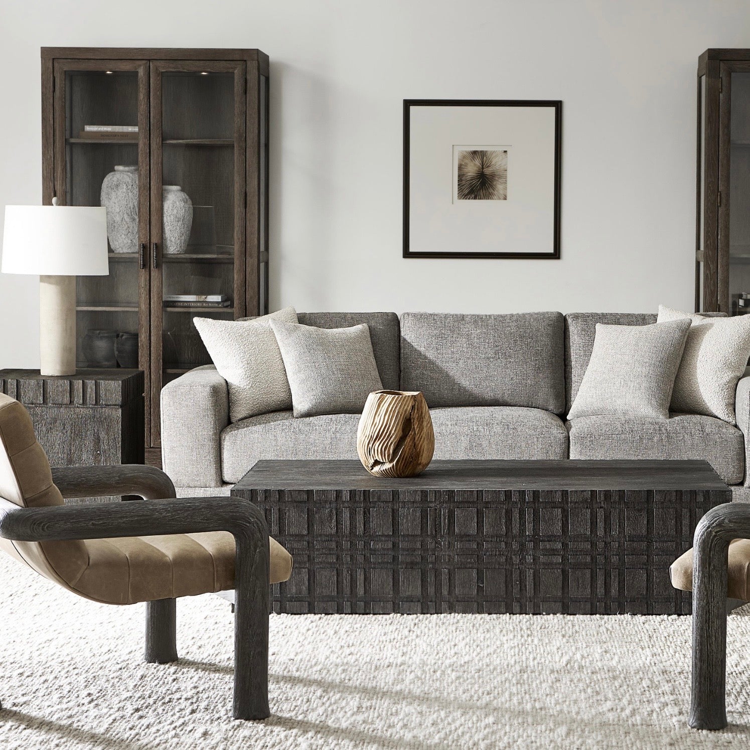 Bernhardt Casa Paros Collection Display Cabinet ~ Playa Finish - Image 4
