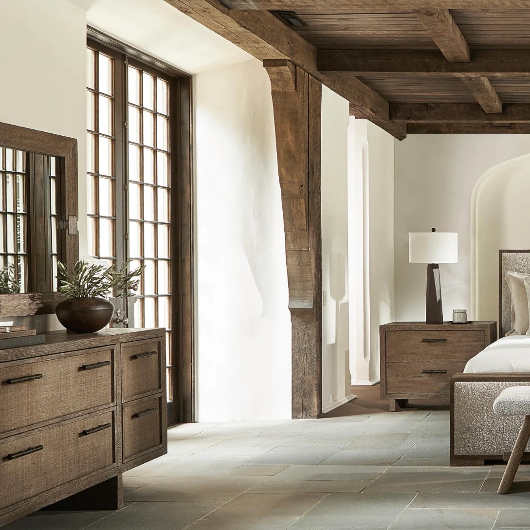 Bernhardt Casa Paros Collection Woven Six Drawer Dresser ~ Woven Playa Finish - Image 2