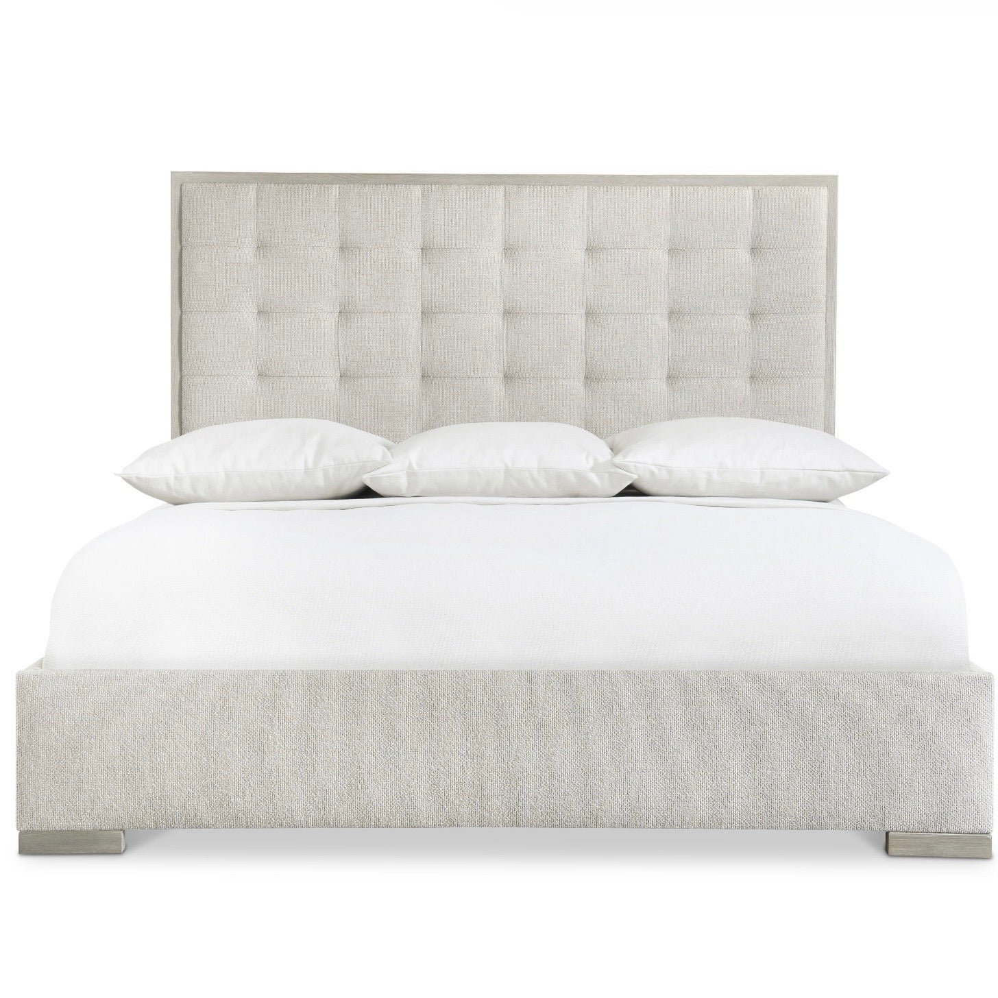 Bernhardt Cornelia Collection Tufted Upholstered Panel Bed ~ Available in Queen And King Sizes - Image 3