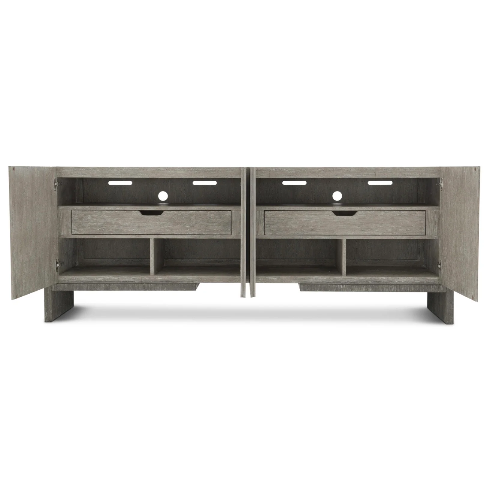 Bernhardt Foundations Collection Buffet ~ Light Shale And Dark Shale Finish - Image 5