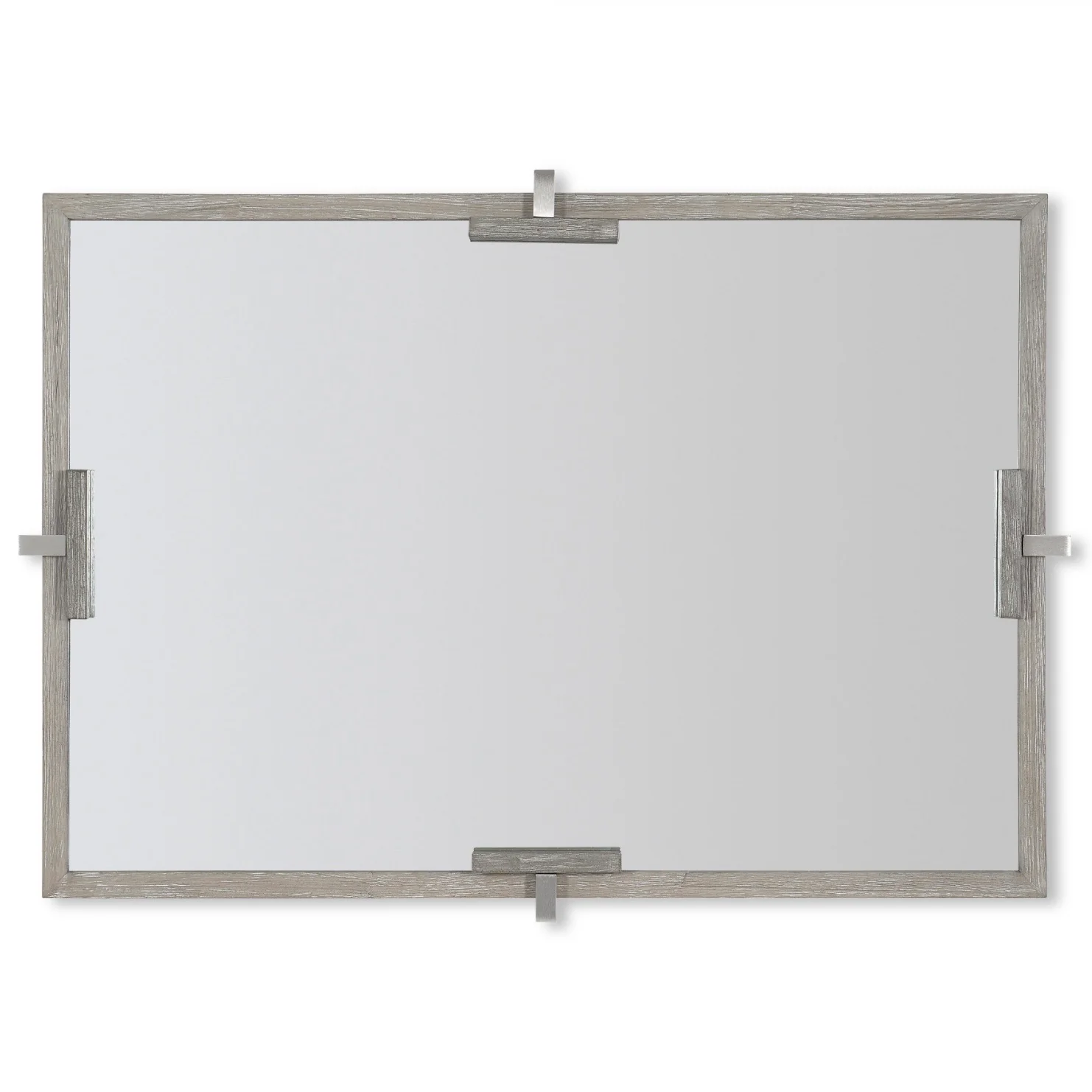 Bernhardt Foundations Collection Mirror ~ Light Shale Finish - Image 3