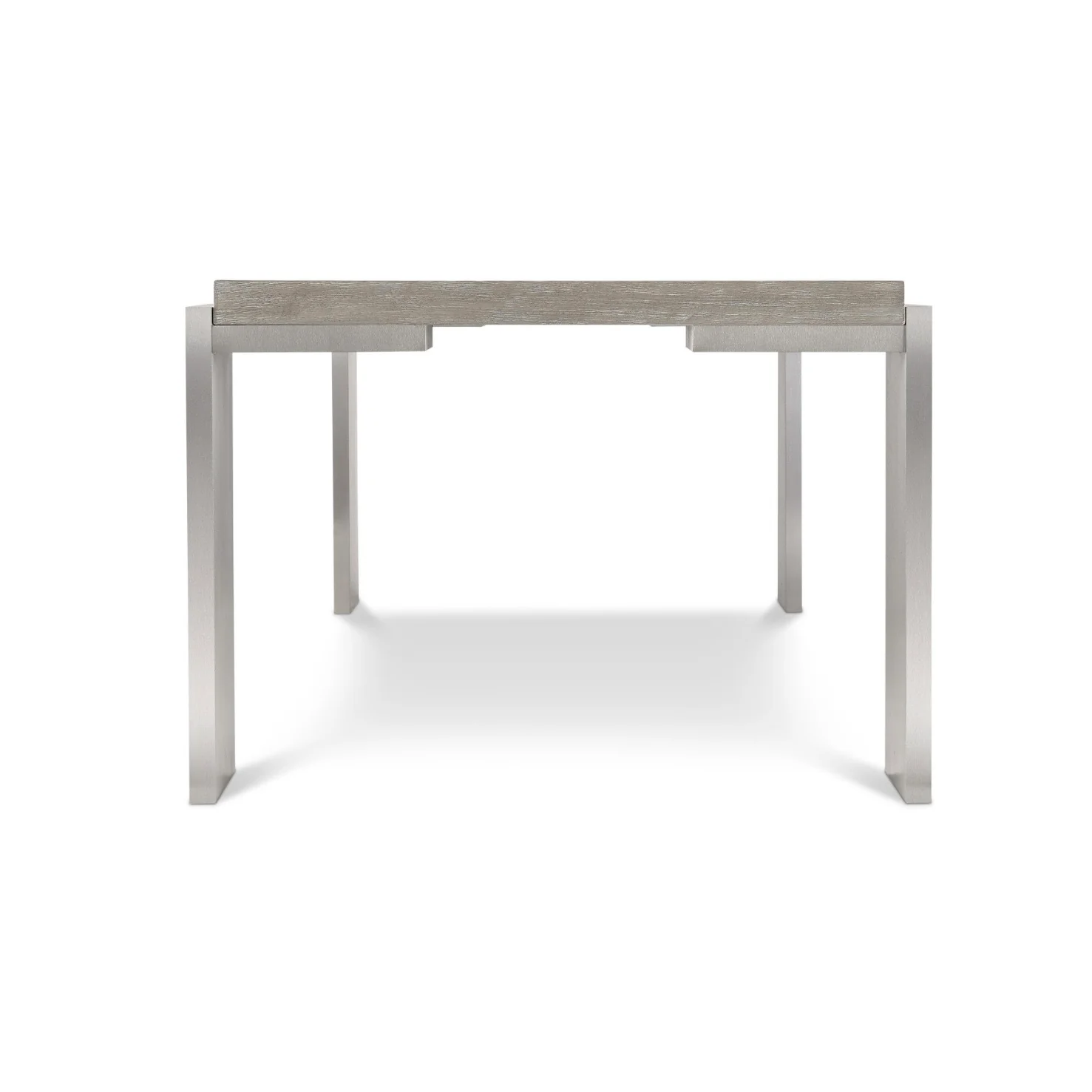 Bernhardt Foundations Collection Rectangular Dining Table ~ Light Shale Finish - Image 7