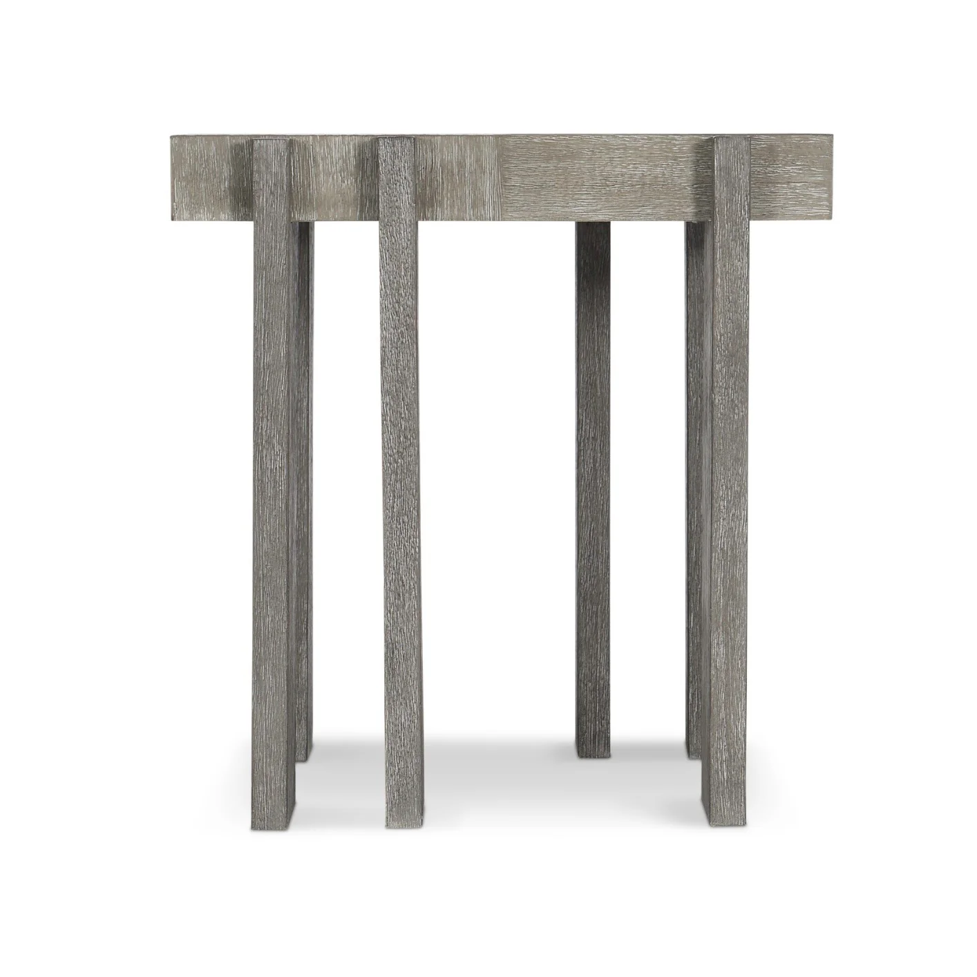 Bernhardt Foundations Collection Side Table ~ Light And Dark Shale Finish - Image 3