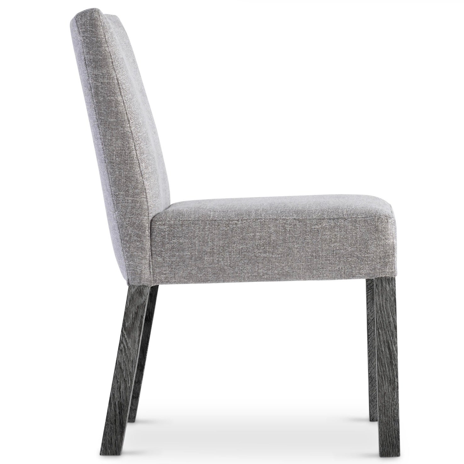 Bernhardt Loft Menton Collection Modern Upholstered Side Chair ~ Sutton Finish - Image 3