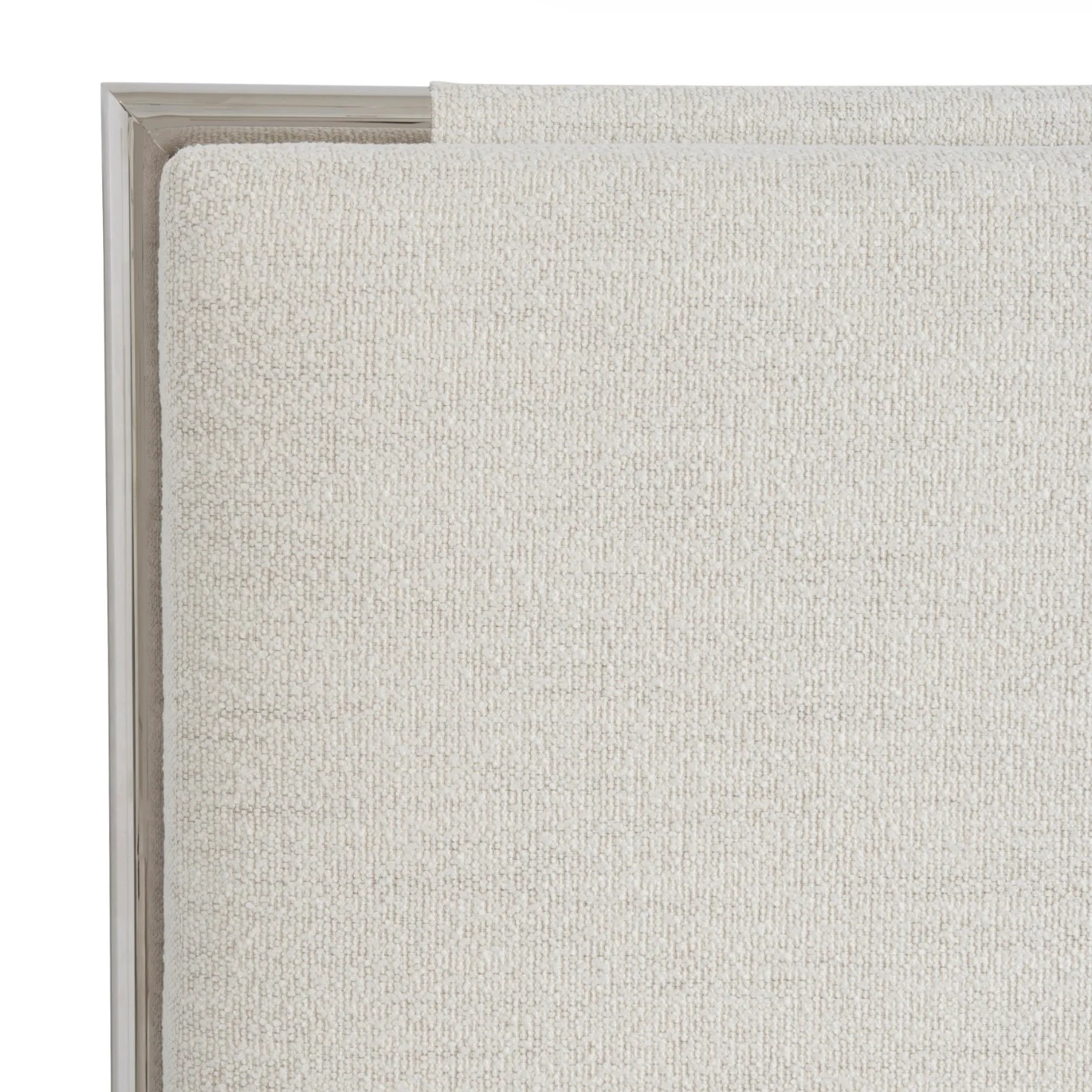 Bernhardt Modulum Collection Upholstered Panel Bed with Metal Frame ~ Available in Queen And King Sizes - Image 4