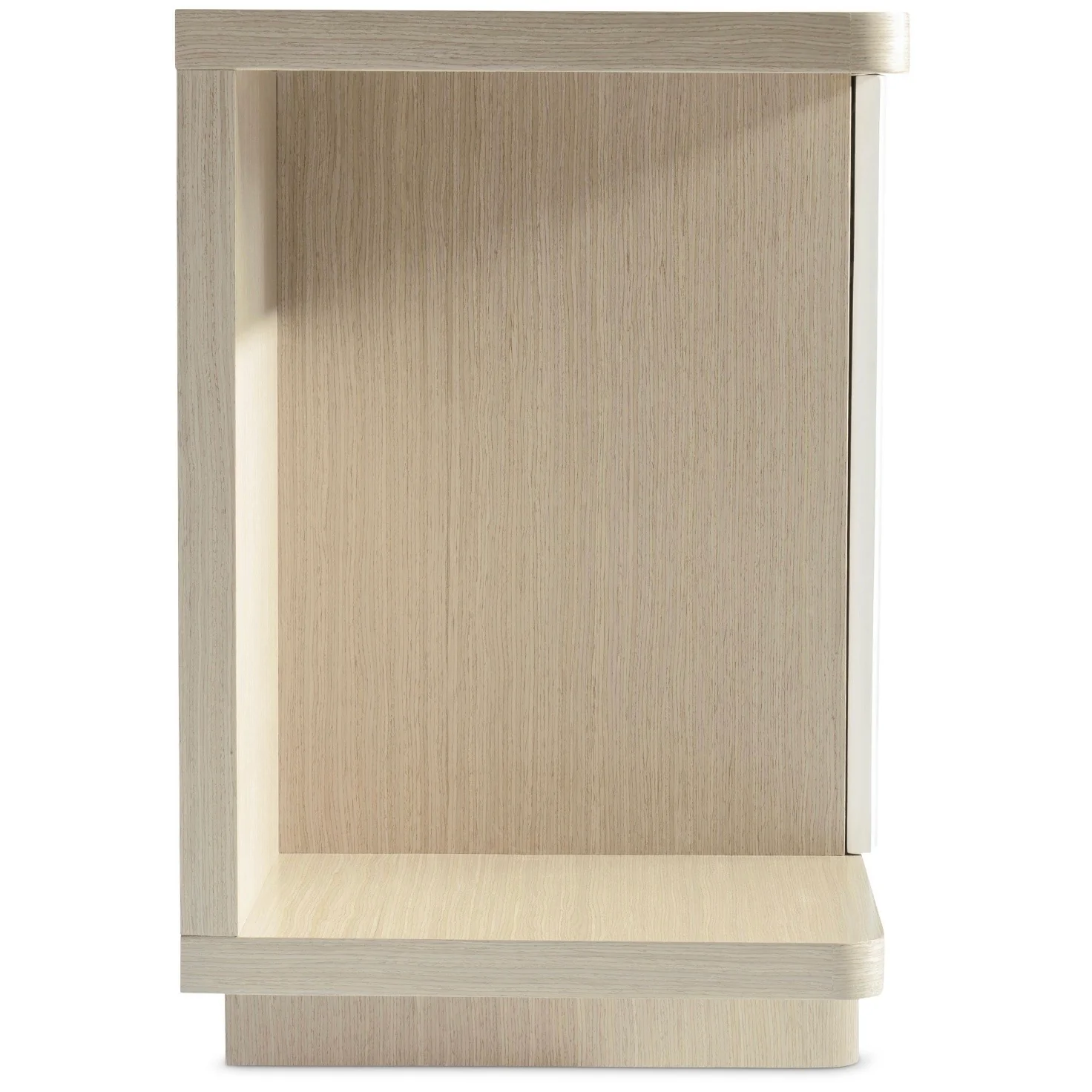 Bernhardt Modulum Collection Sideboard ~ White Adobe Faux Stone and Sahara Finished Wood - Image 5