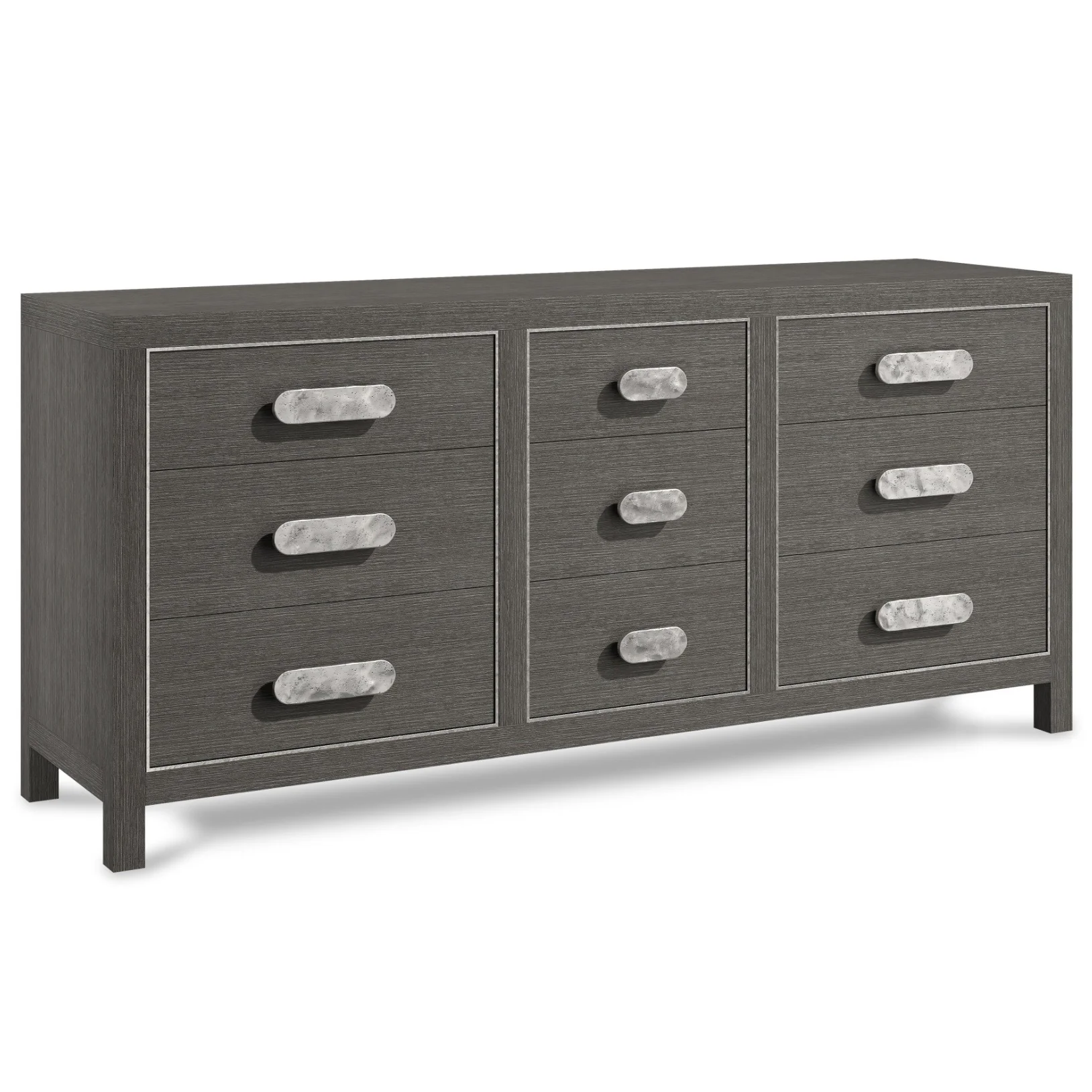 Bernhardt Prado Collection 9 Drawer Dresser ~ Porcini Finish