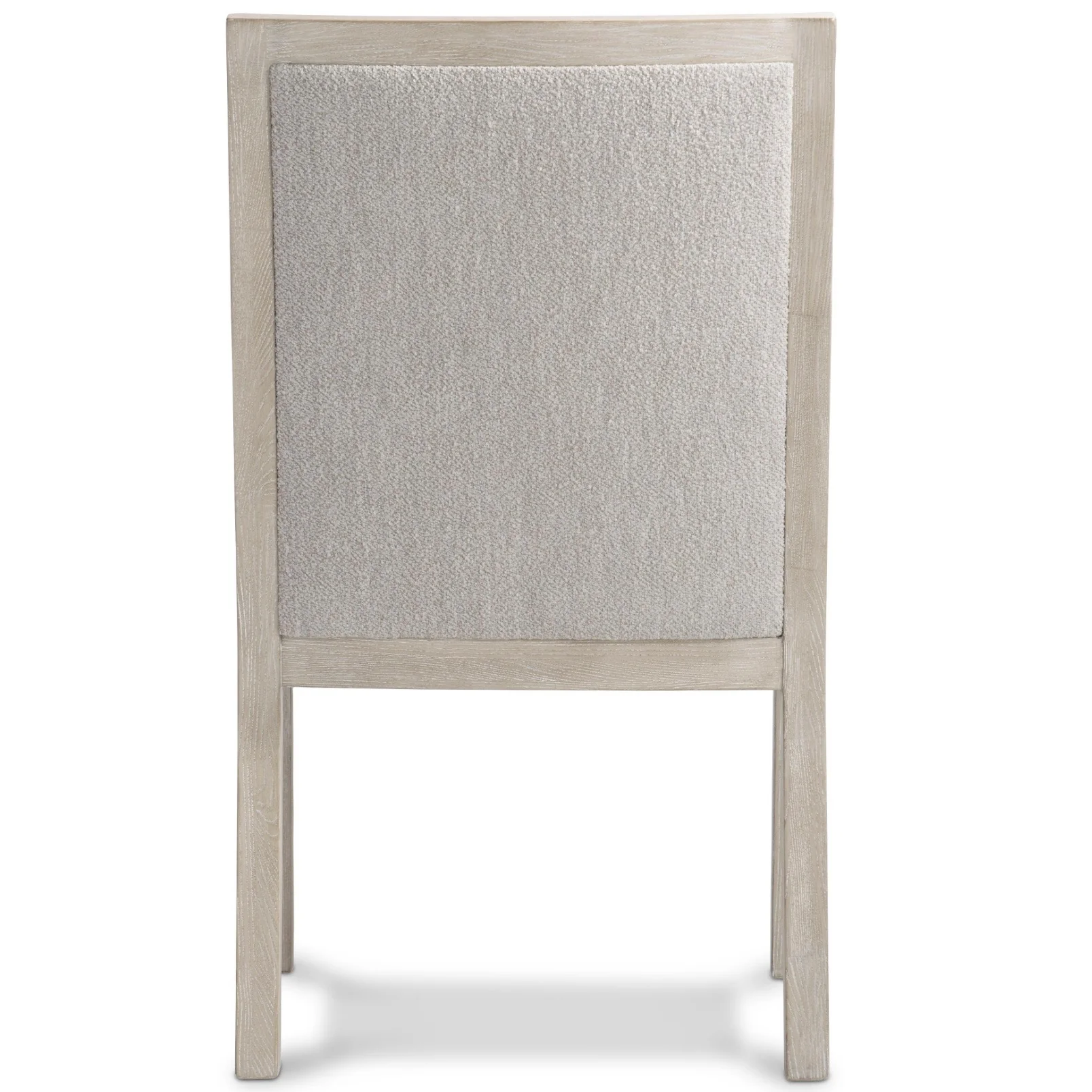 Bernhardt Prado Collection Upholstered Dining Armchair with Tawny Finished Wood Frame - Image 4
