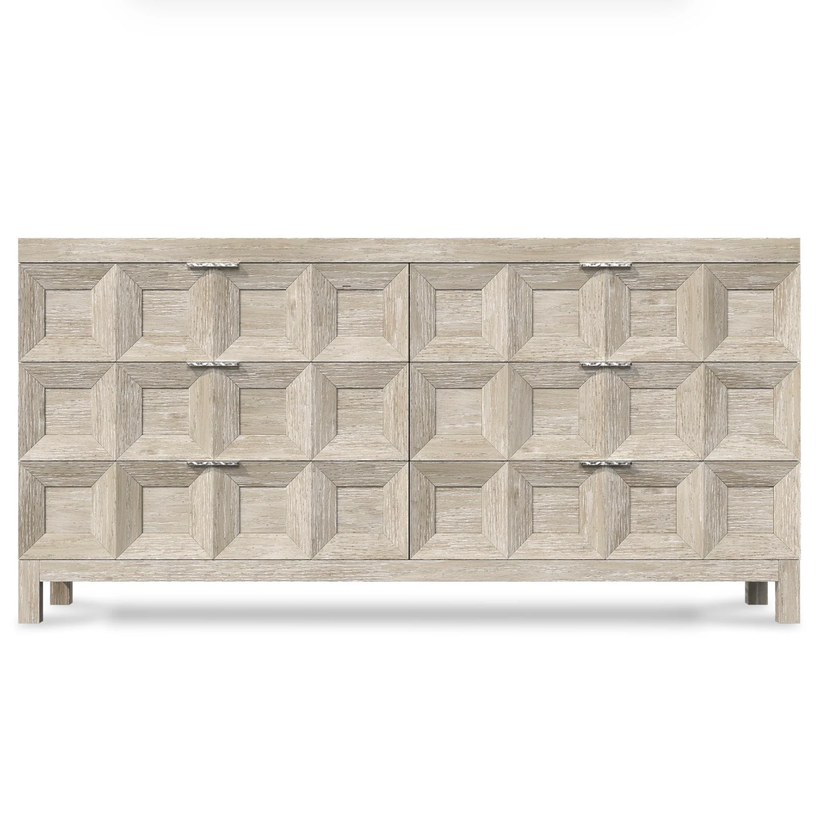 Bernhardt Prado Collection 6 Drawer Dresser ~ Tawny Finish - Image 3
