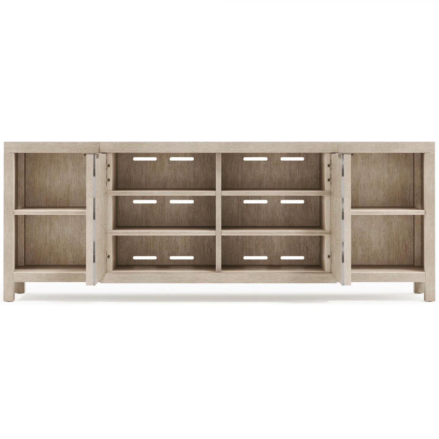 Bernhardt Prado Collection Coffered Entertainment Credenza ~ Tawny Finish - Image 5
