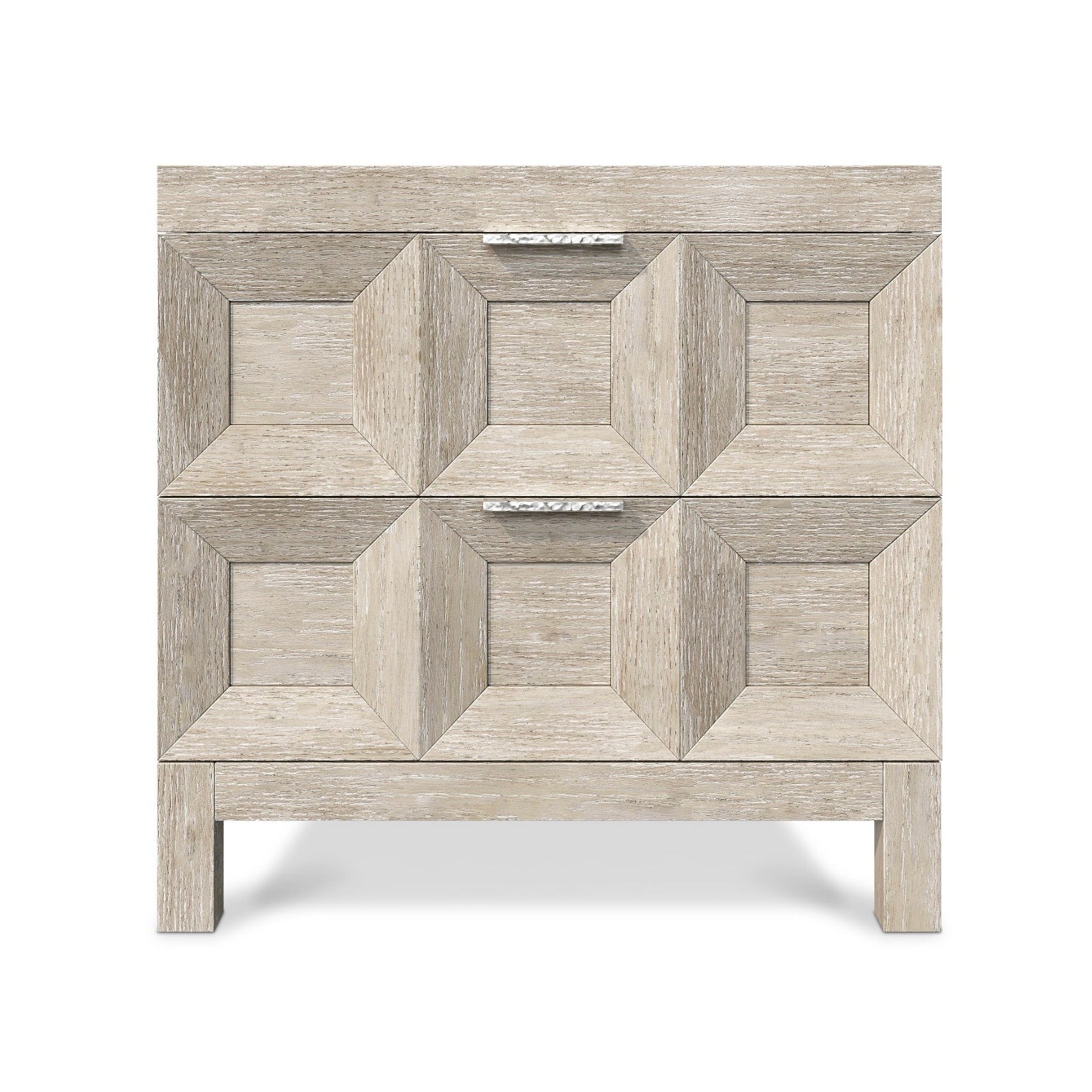 Bernhardt Prado Collection Two Drawer Nightstand ~ Tawny Finish - Image 3