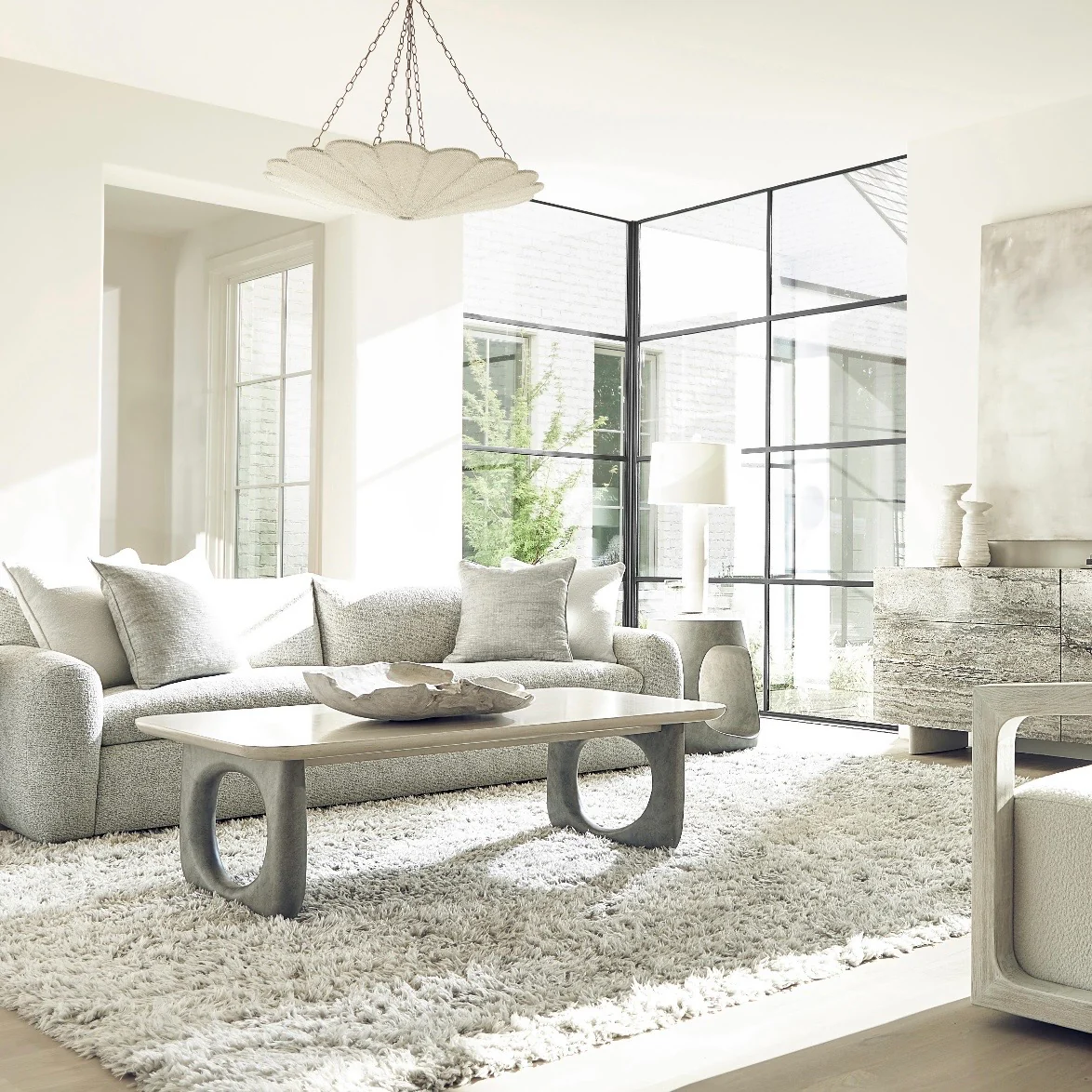 Bernhardt Sereno Collection Cocktail Table ~ Lutra Finish