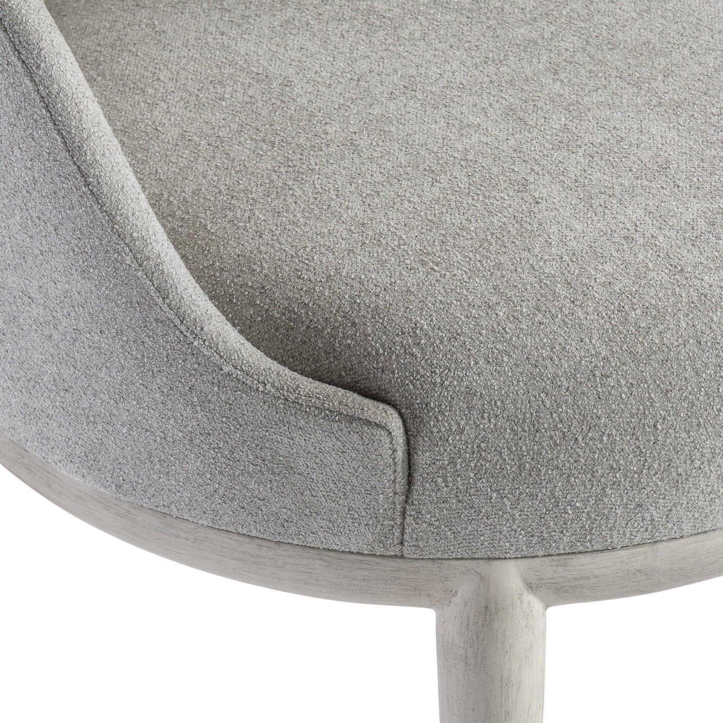 Bernhardt Sereno Collection Upholstered Dining Armchair ~ Lutra Finish - Image 10