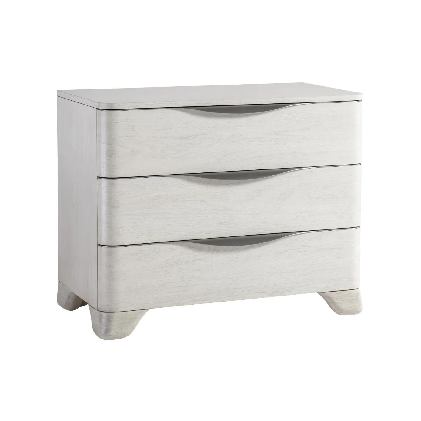 Bernhardt Sereno Collection Three Drawer 36 Inch Nightstand ~ Lutra Finish - Image 3