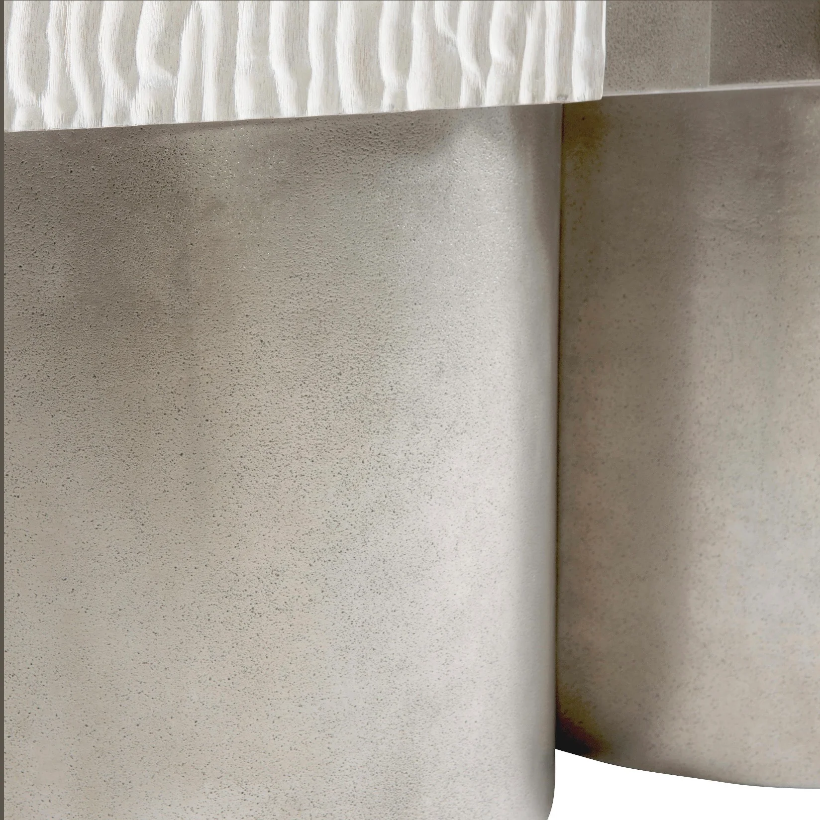 Bernhardt Solaria Collection Bar Cabinet ~ Weathered Bone Finish - Image 5