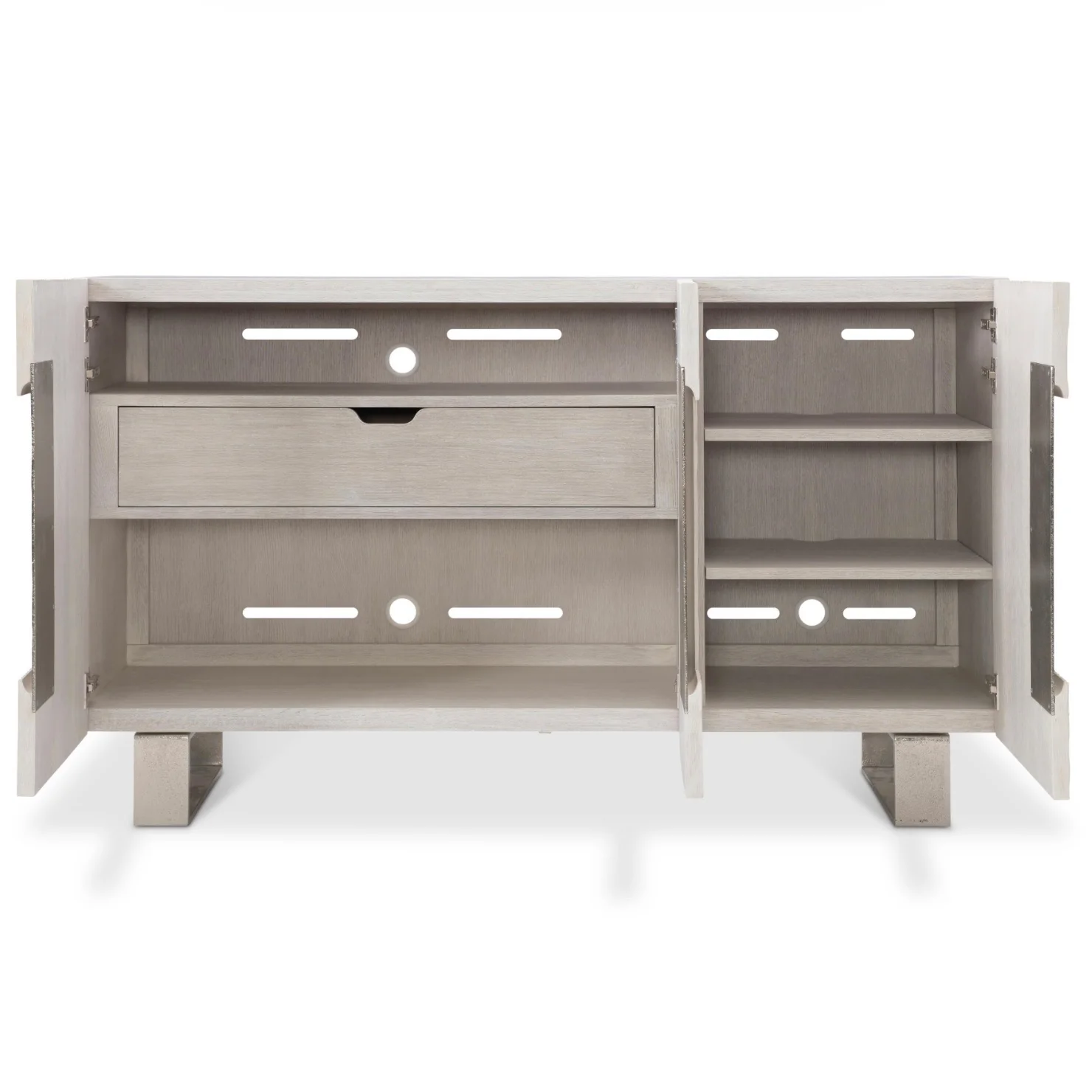 Bernhardt Solaria Collection Buffet ~ Bone Finish - Image 4