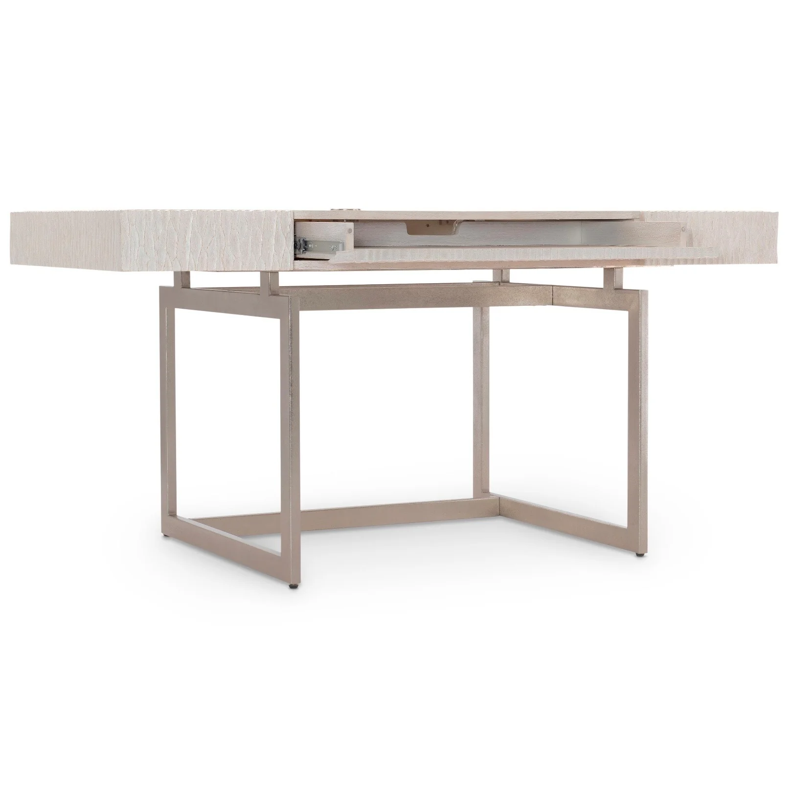 Bernhardt Solaria Workspace Collection Desk ~ Weathered Bone Finish - Image 4