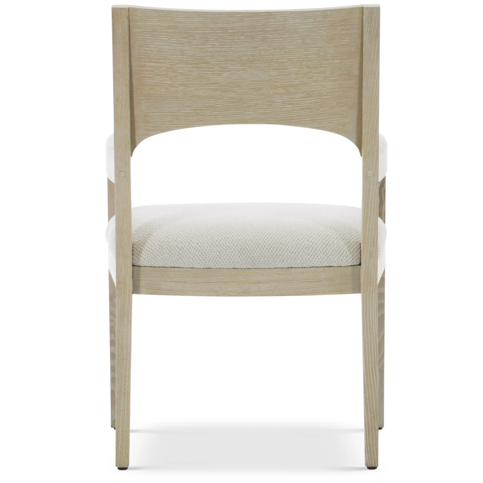 Bernhardt Solaria Collection Dining Armchair ~ Dune Finish with Upholstered Seat - Image 7
