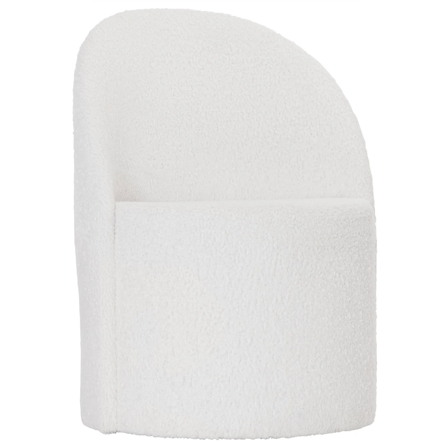Bernhardt Solaria Collection Upholstered Dining Armchair With Casters - Image 4