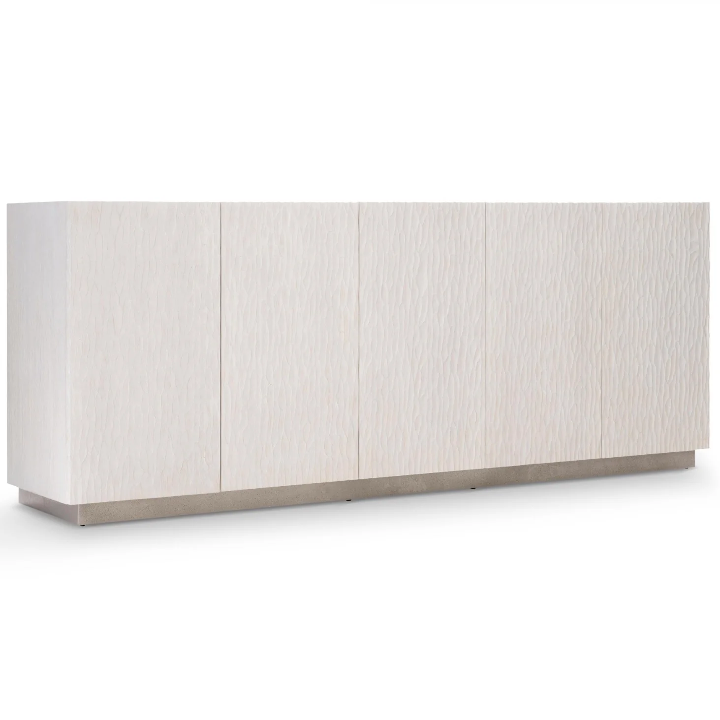 Bernhardt Solaria Collection Entertainment Credenza ~ Weathered Bone Finish - Image 2