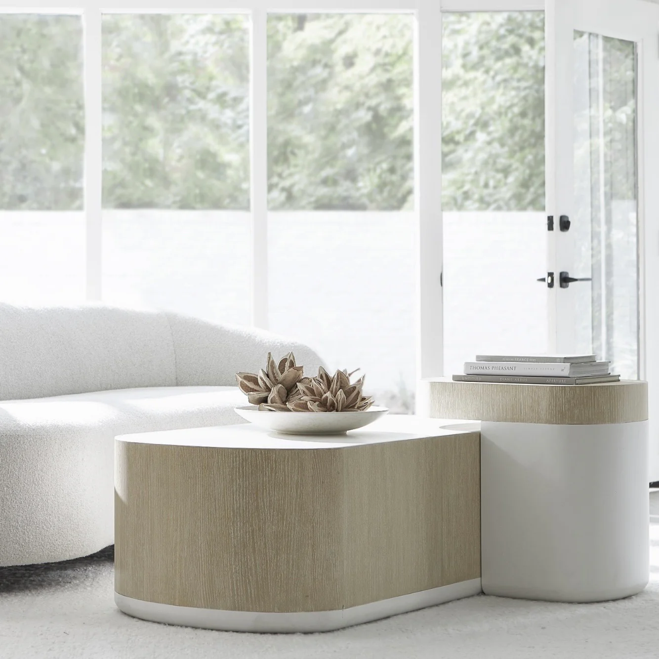 Bernhardt Solaria Collection Side Table ~ Dune Finish - Image 2