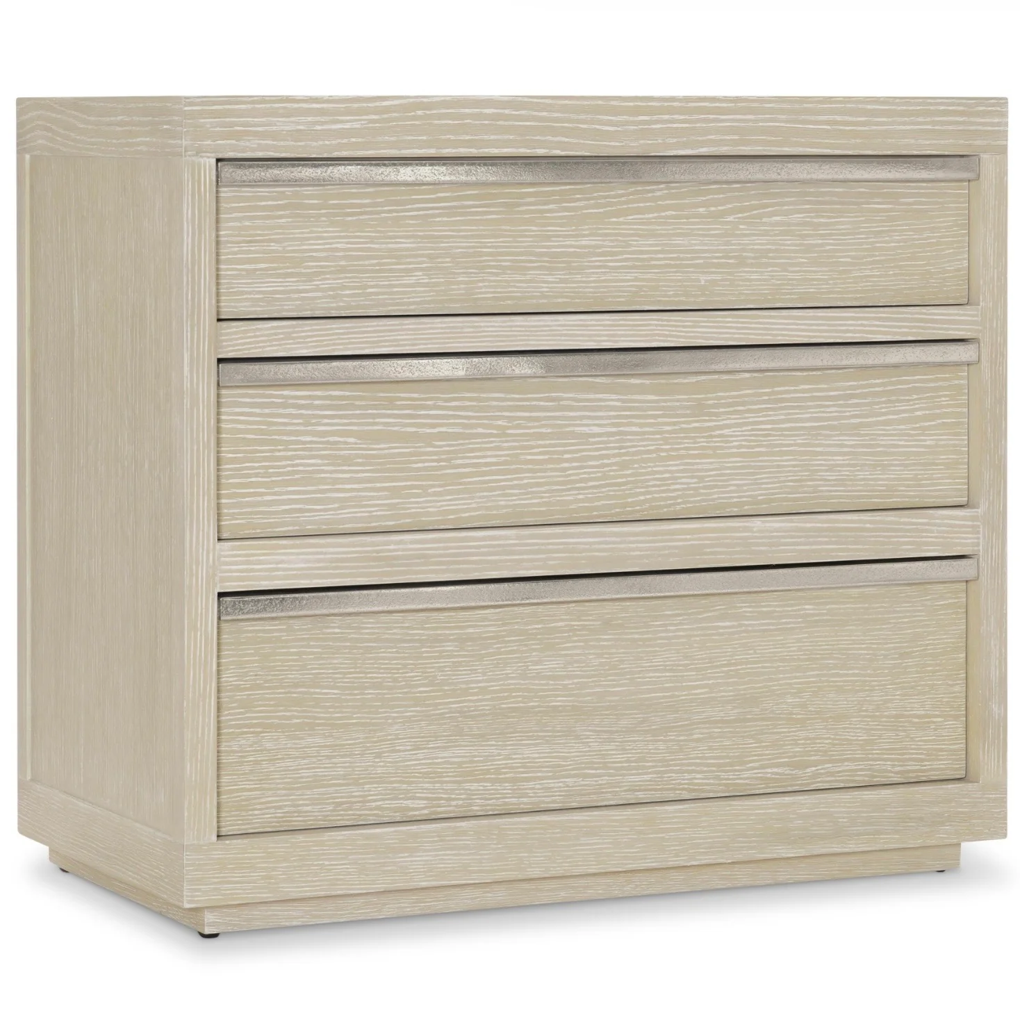 Bernhardt Solaria Collection Three Drawer Nightstand ~ Dune Finish - Image 2