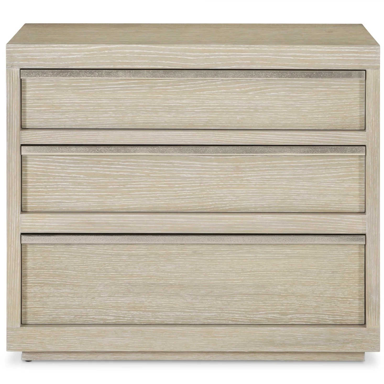 Bernhardt Solaria Collection Three Drawer Nightstand ~ Dune Finish - Image 3