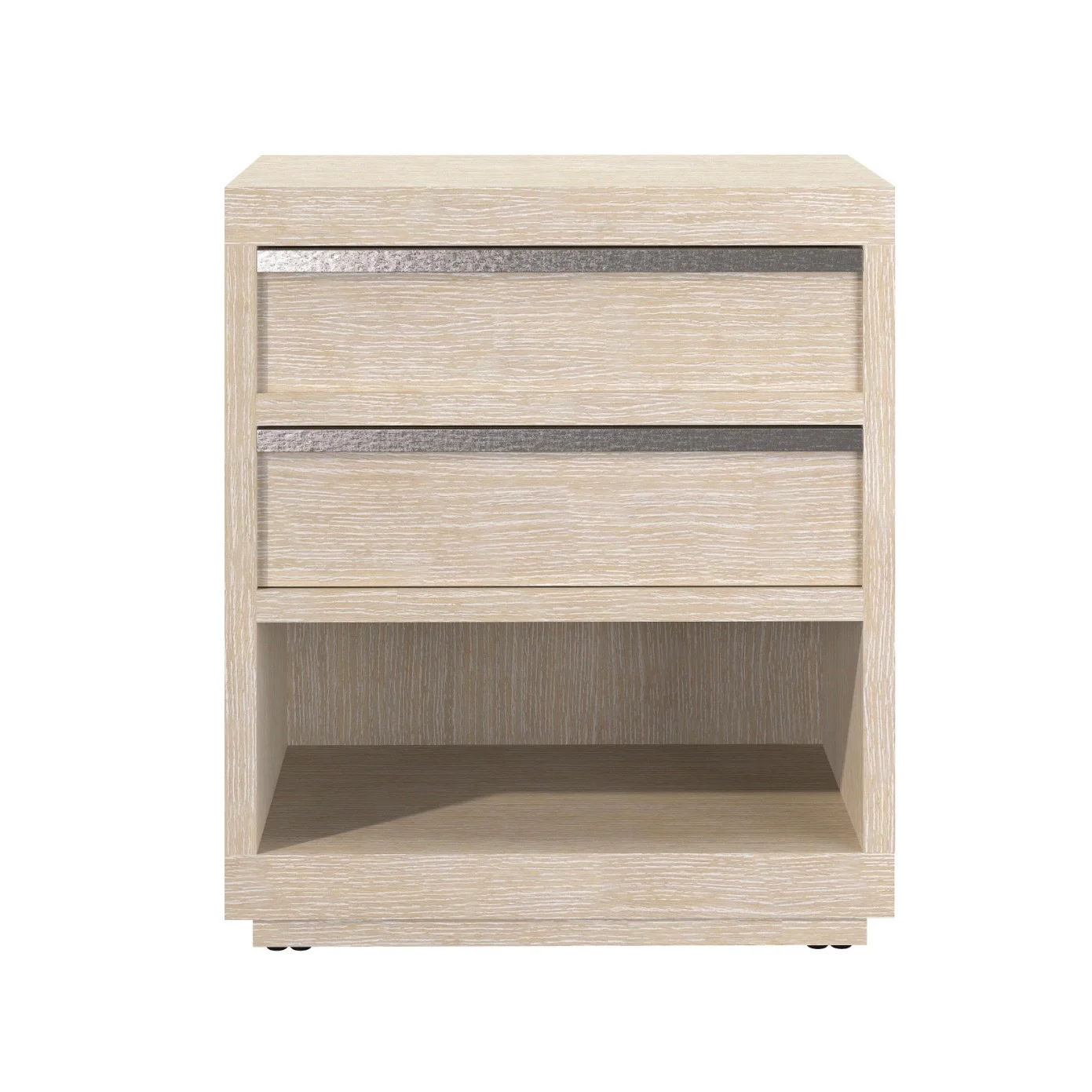 Bernhardt Solaria Collection Two Drawer Nightstand ~ Dune Finish - Image 2