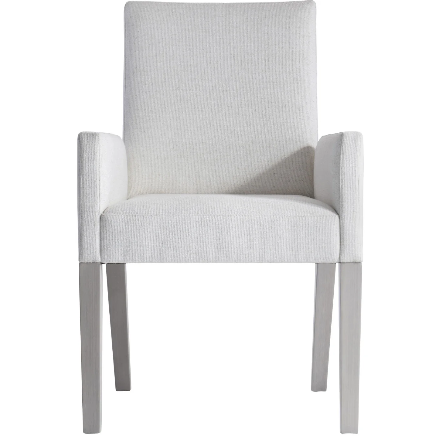 Bernhardt Stratum Collection Upholstered Dining Armchair ~ Mist Finish - Image 4