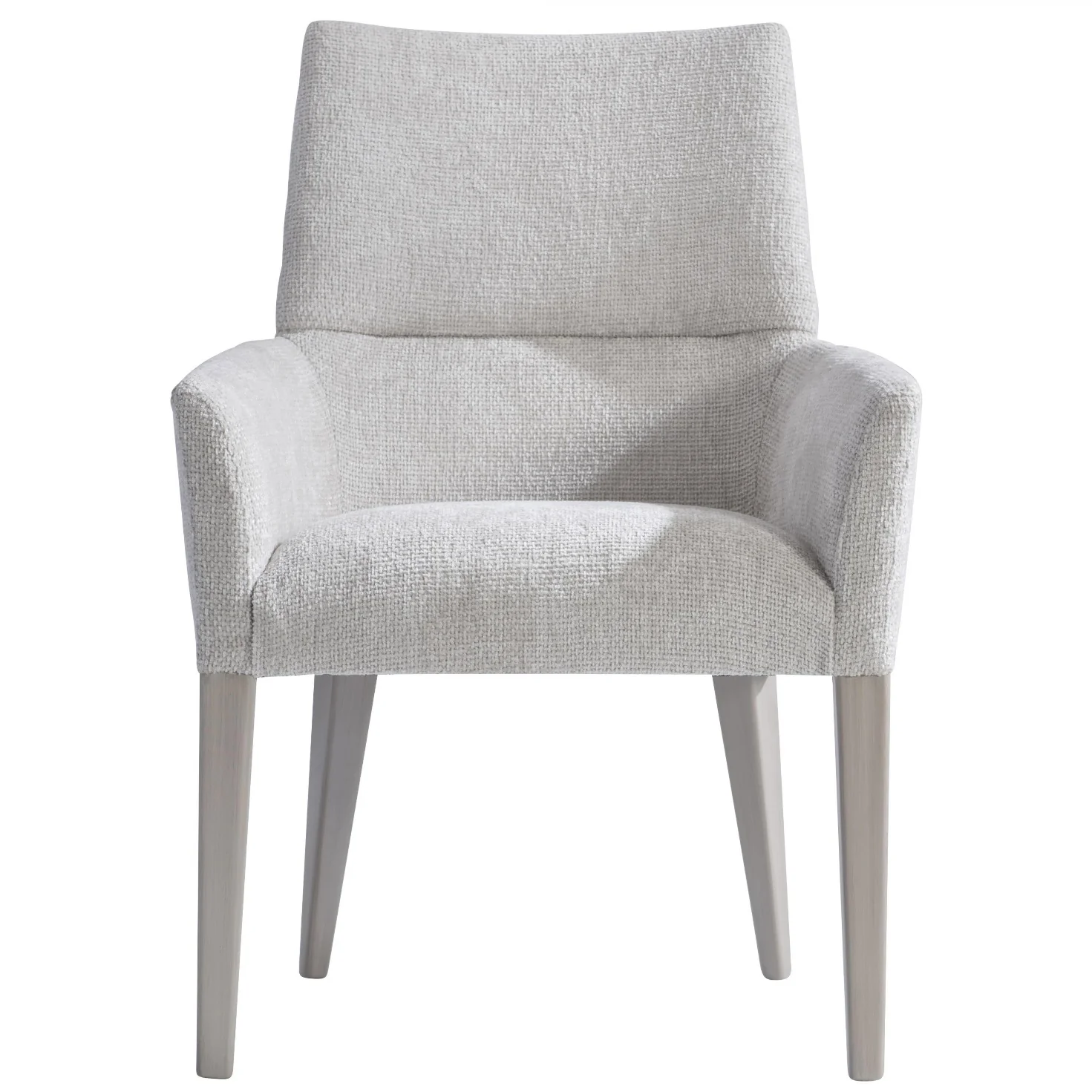 Bernhardt Stratum Collection Upholstered Dining Armchair ~ Mist Finish - Image 3