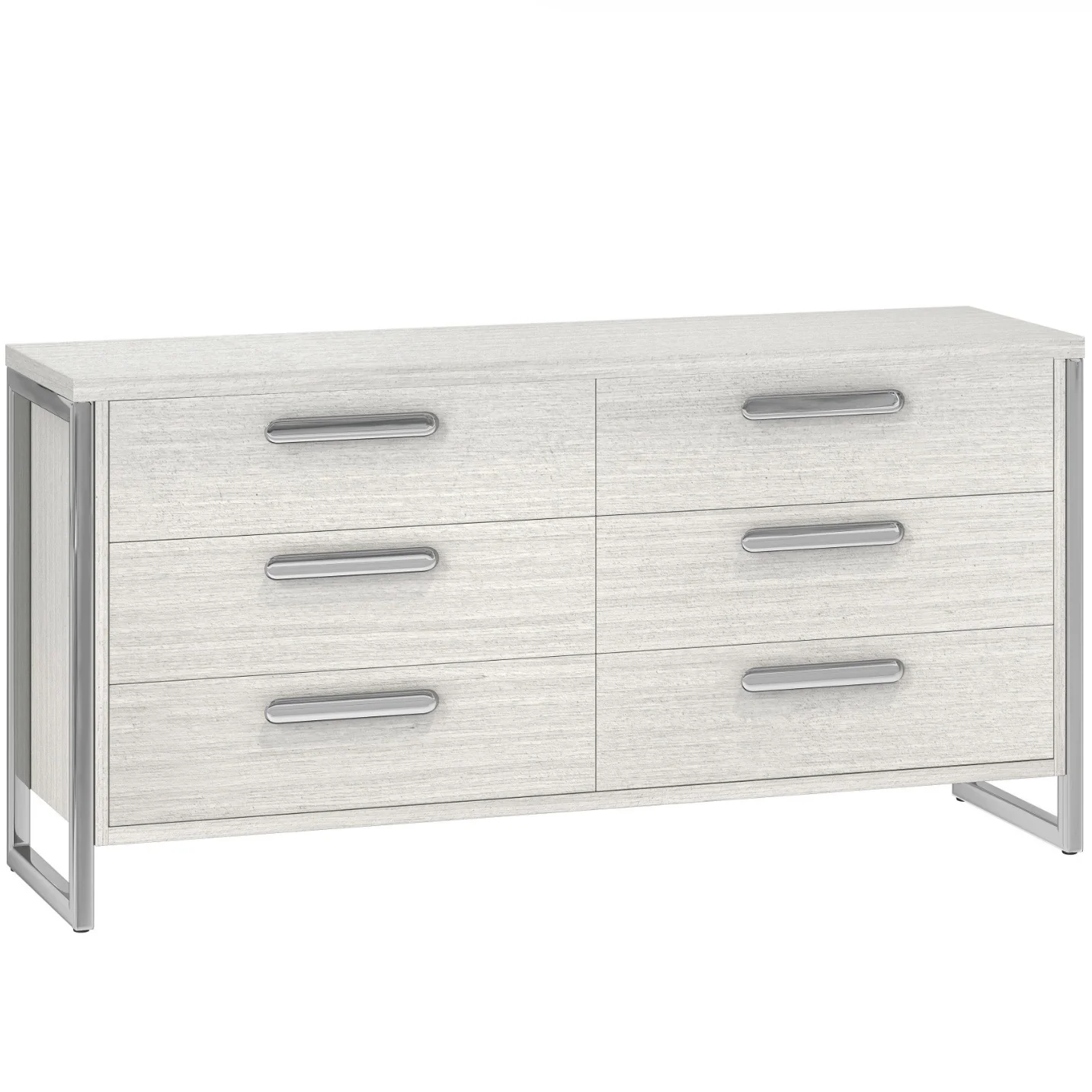 Bernhardt Stratum Collection Eight Drawer Dresser ~ Mist Finish