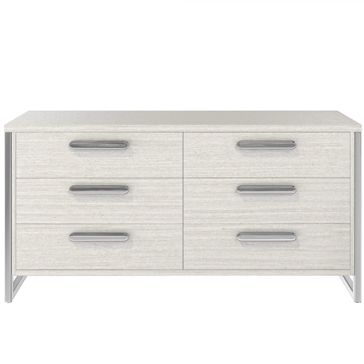 Bernhardt Stratum Collection Eight Drawer Dresser ~ Mist Finish - Image 2