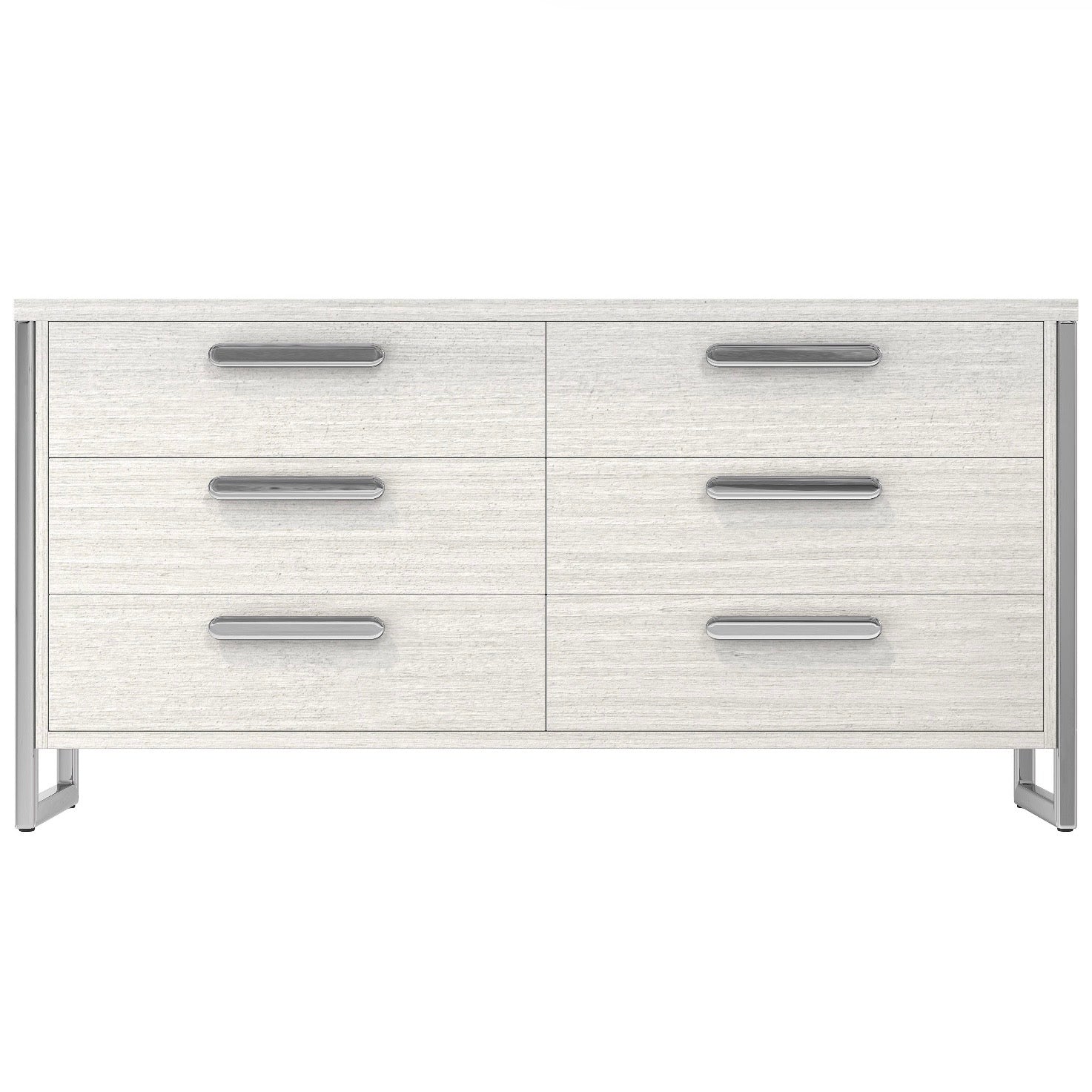 Bernhardt Stratum Collection Eight Drawer Dresser ~ Mist Finish - Image 3