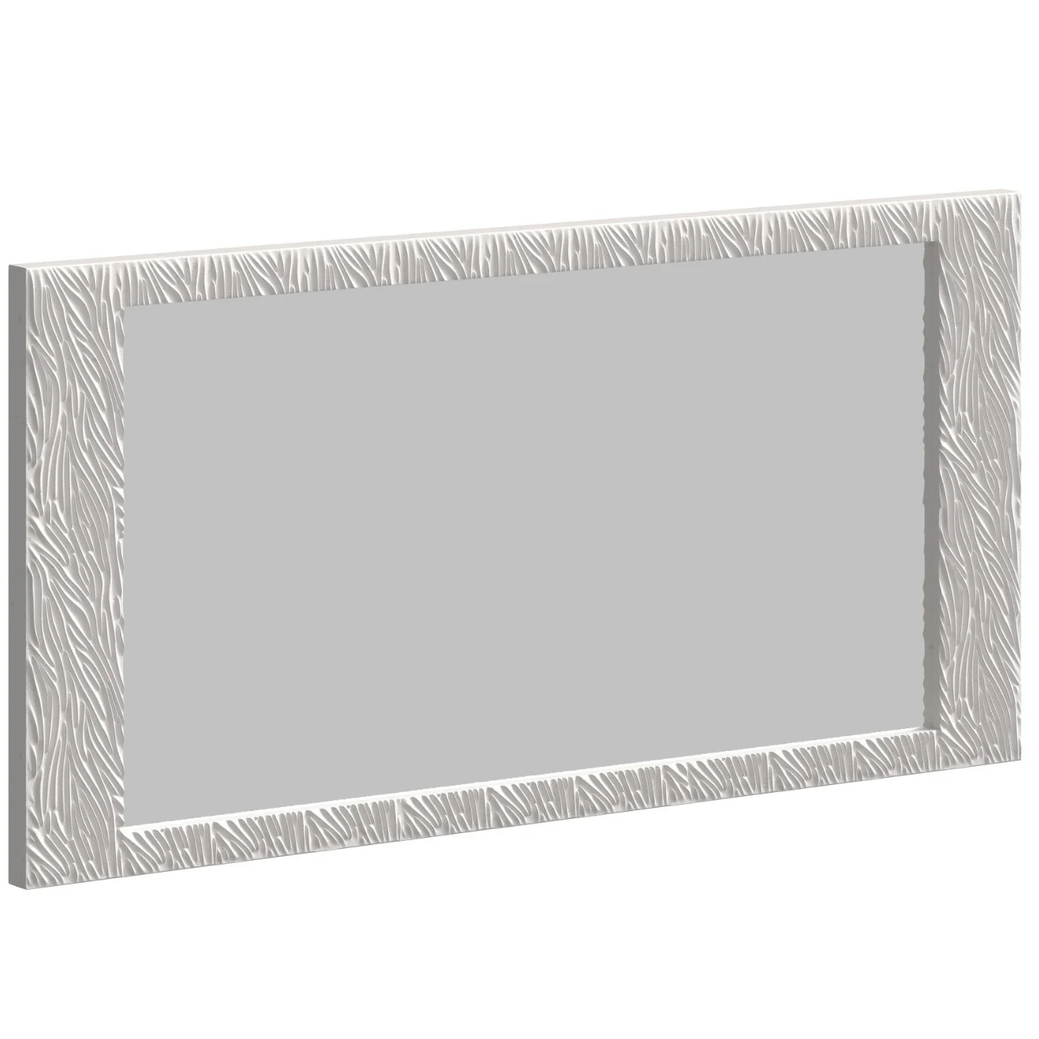 Bernhardt Stratum Collection Rectangular Mirror ~ Fossil Faux Stone Finish - Image 2