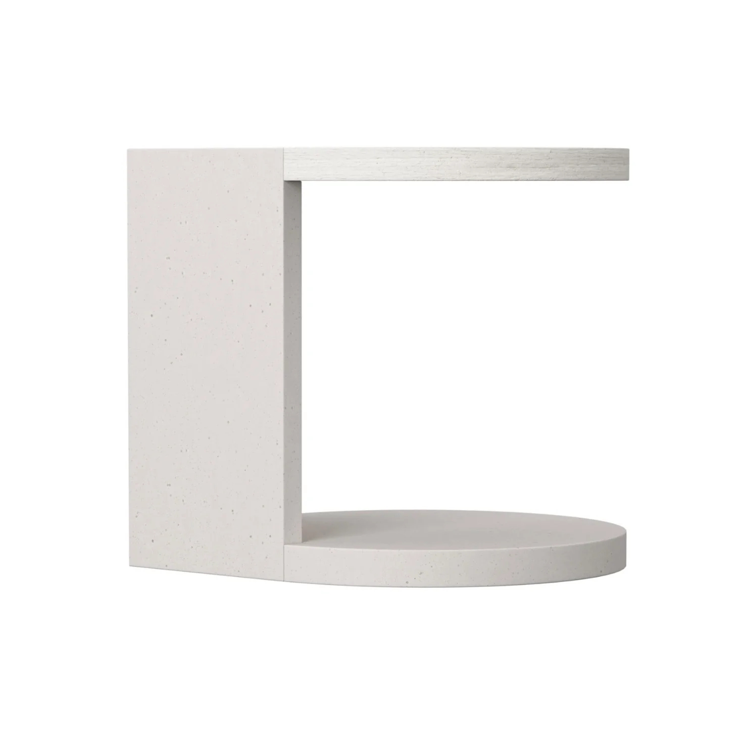 Bernhardt Stratum Collection Round Side Table ~ Mist Finish - Image 5