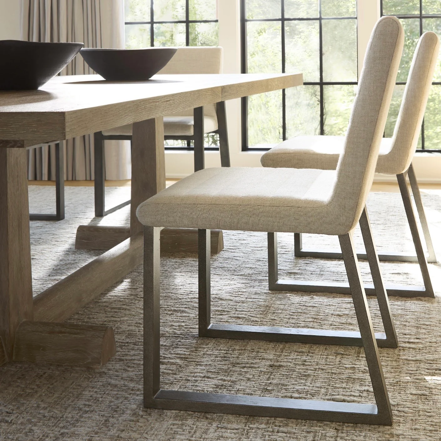Bernhardt Tribeca Collection Dining Table ~ Aurum Finish - Image 7