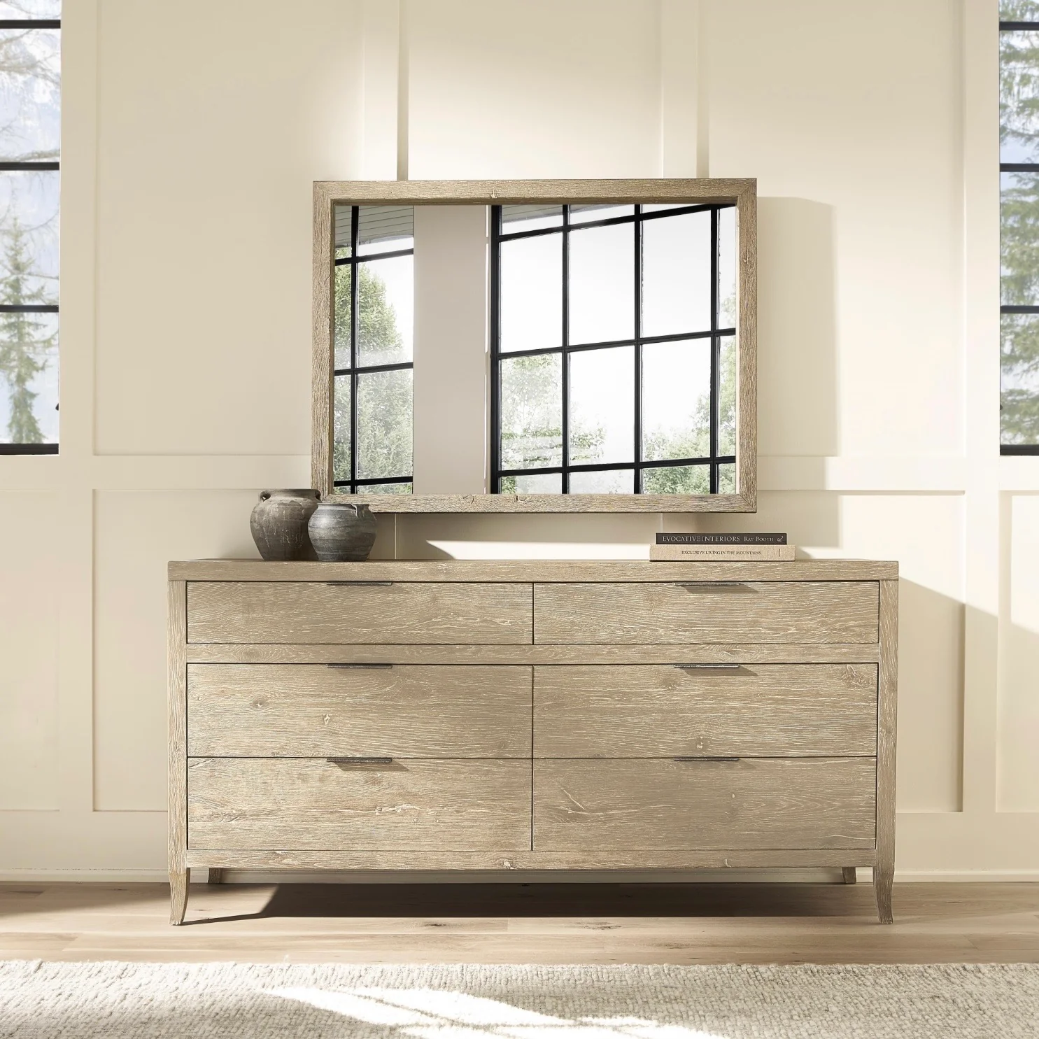 Bernhardt Tribeca Collection Six Drawer Dresser ~ Aurum Finish