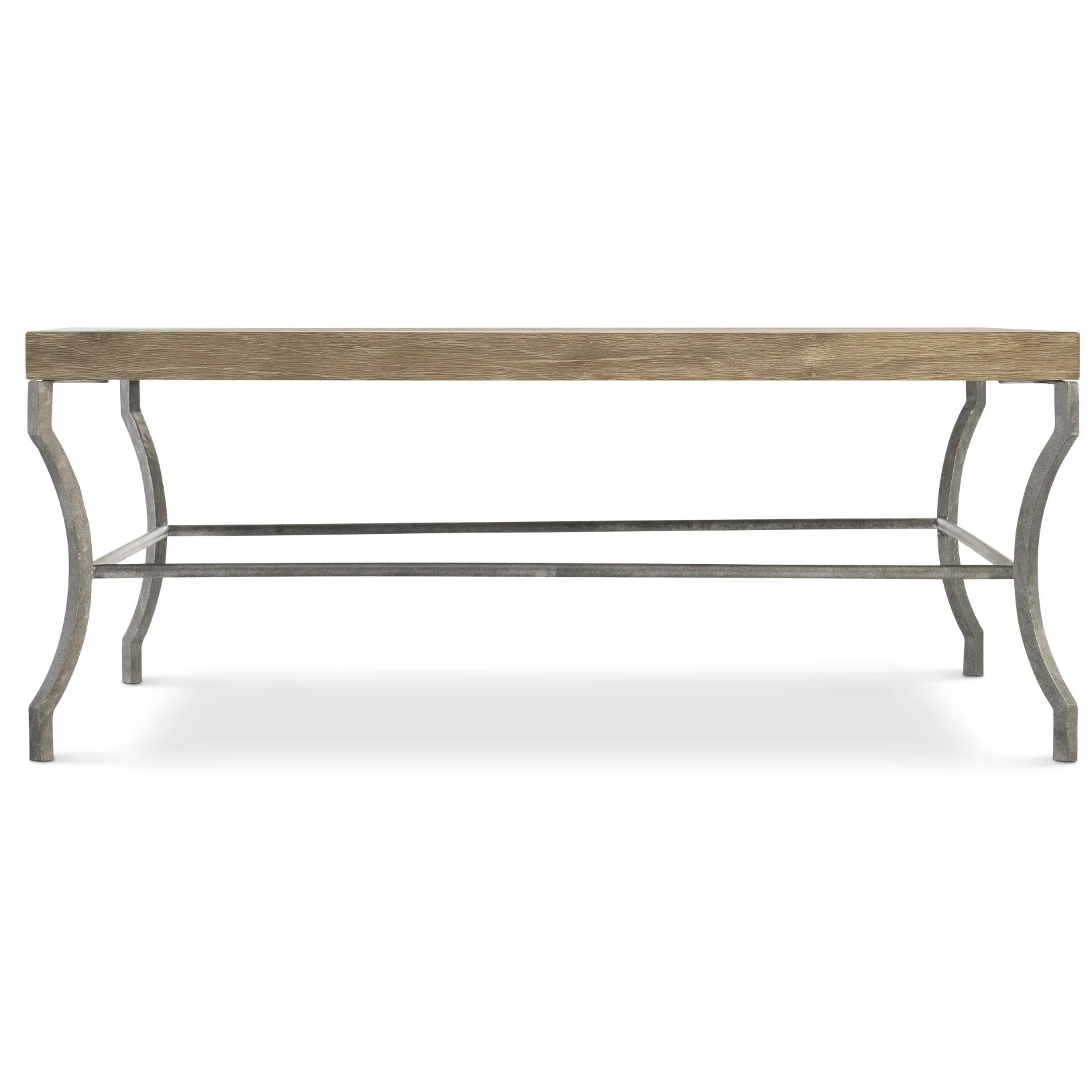 Bernhardt Tribeca Collection Square Cocktail Table ~ Aurum Finish with Textured Steel Base - Image 4