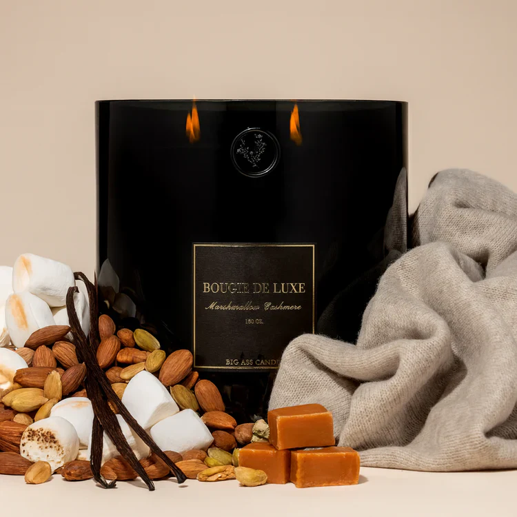 Big Ass Luxuries Marshmallow Cashmere Baby Big Ass Candle ~ 150 oz.~ IN-STORE PURCHASE ONLY