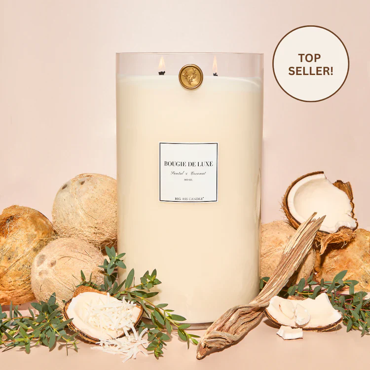 Big Ass Luxuries Santal & Coconut Big Ass Candle ~ 300 oz. ~ IN-STORE PURCHASE ONLY - Image 4