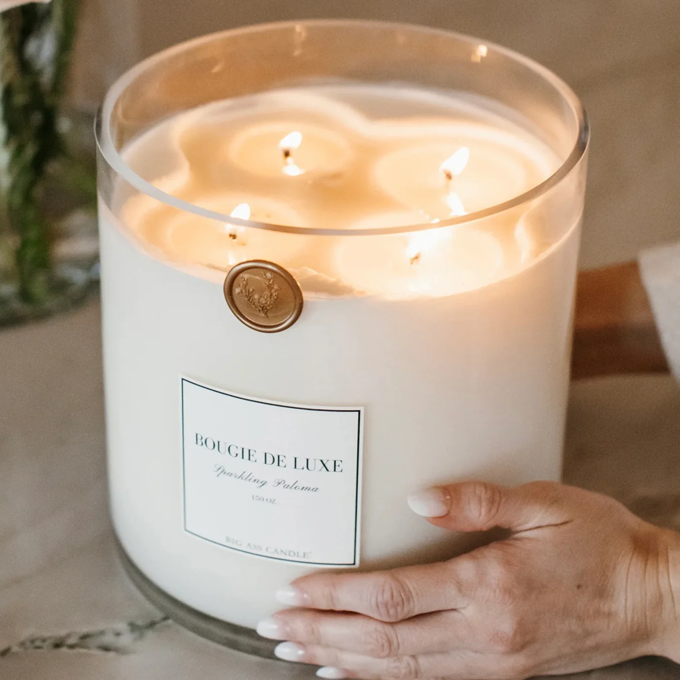 Big Ass Luxuries Sparkling Paloma Baby Big Ass Candle ~ 150 oz. ~ IN-STORE PURCHASE ONLY - Image 2