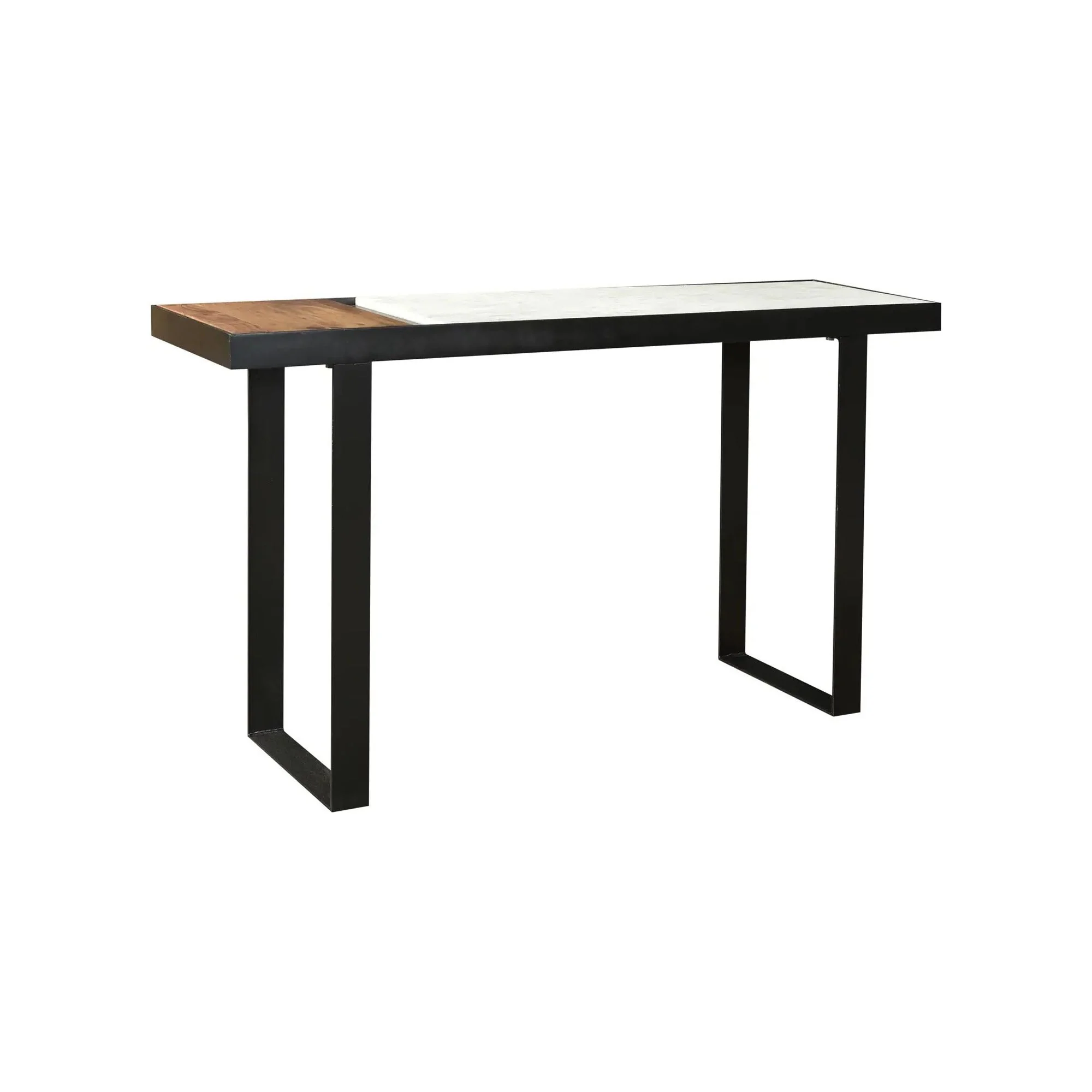 Moe’s Home Collection Blox White Marble Console Table - Image 5
