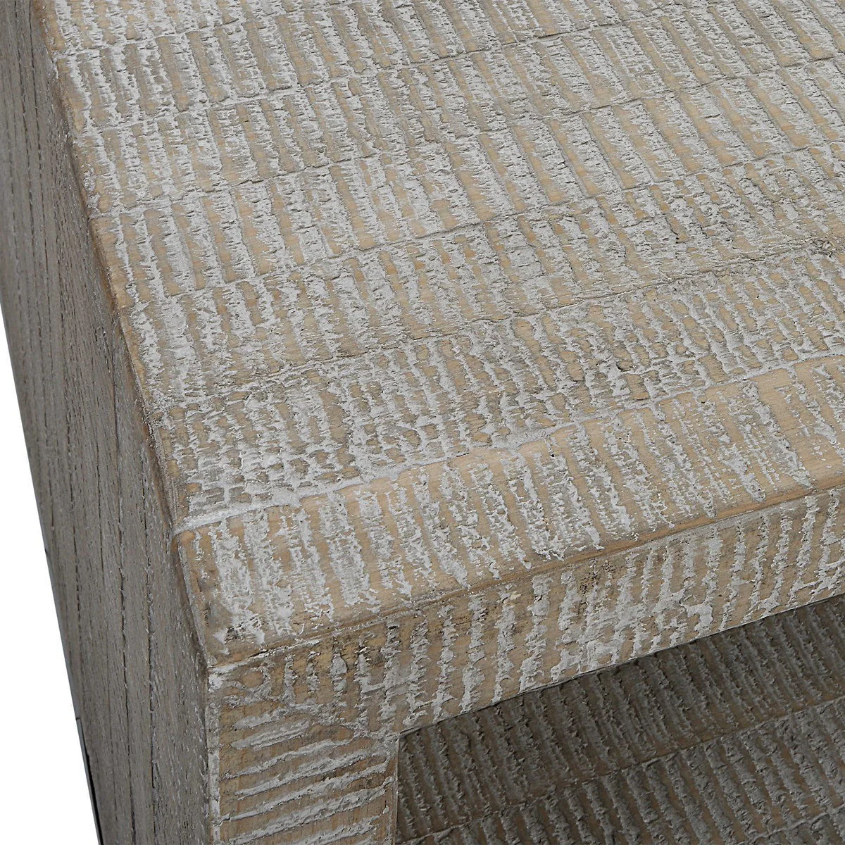 Uttermost Bosk Rustic Modern Wood Coffee Table - Image 6