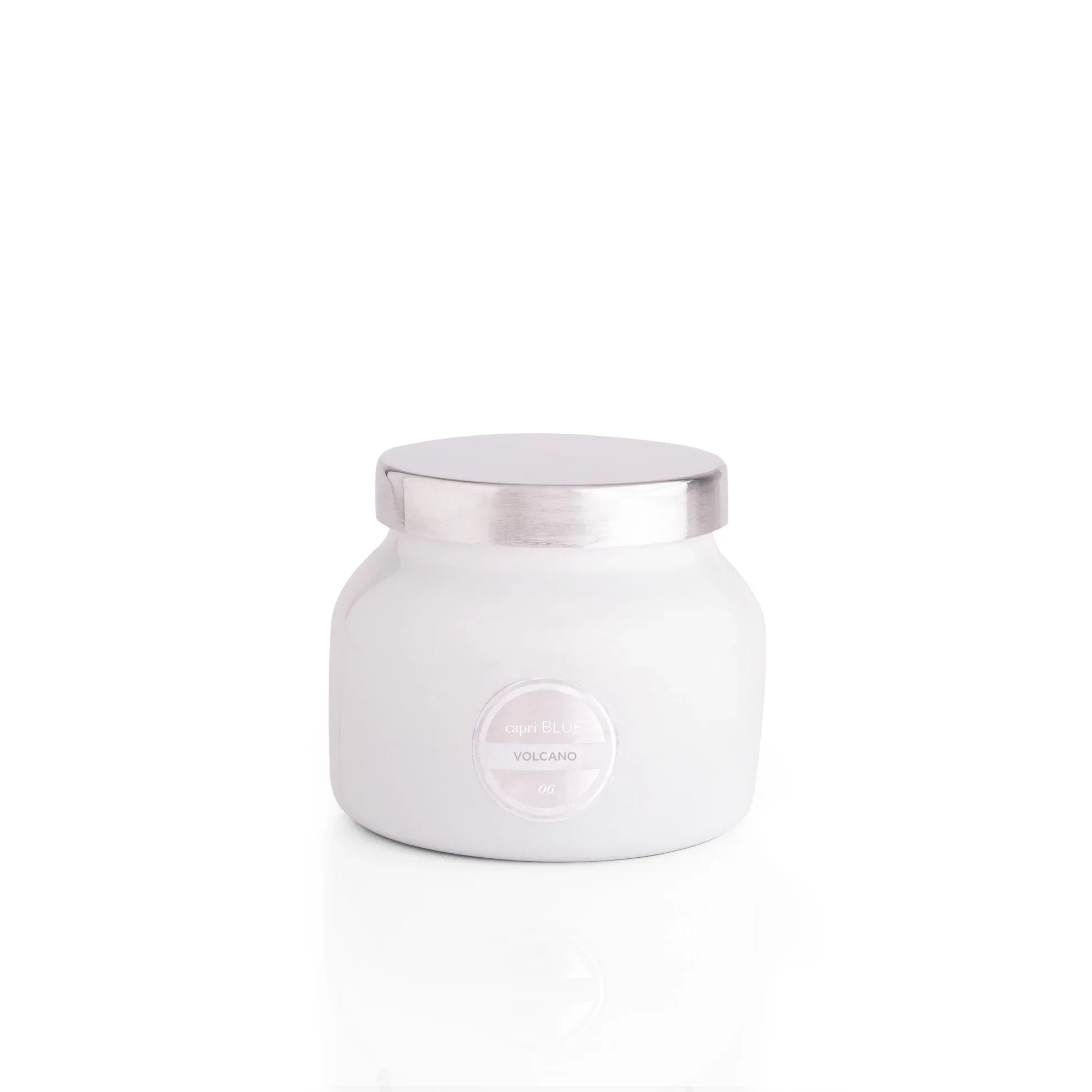 Capri Blue Volcano White Petite Candle 8oz. ~ IN-STORE PURCHASE ONLY
