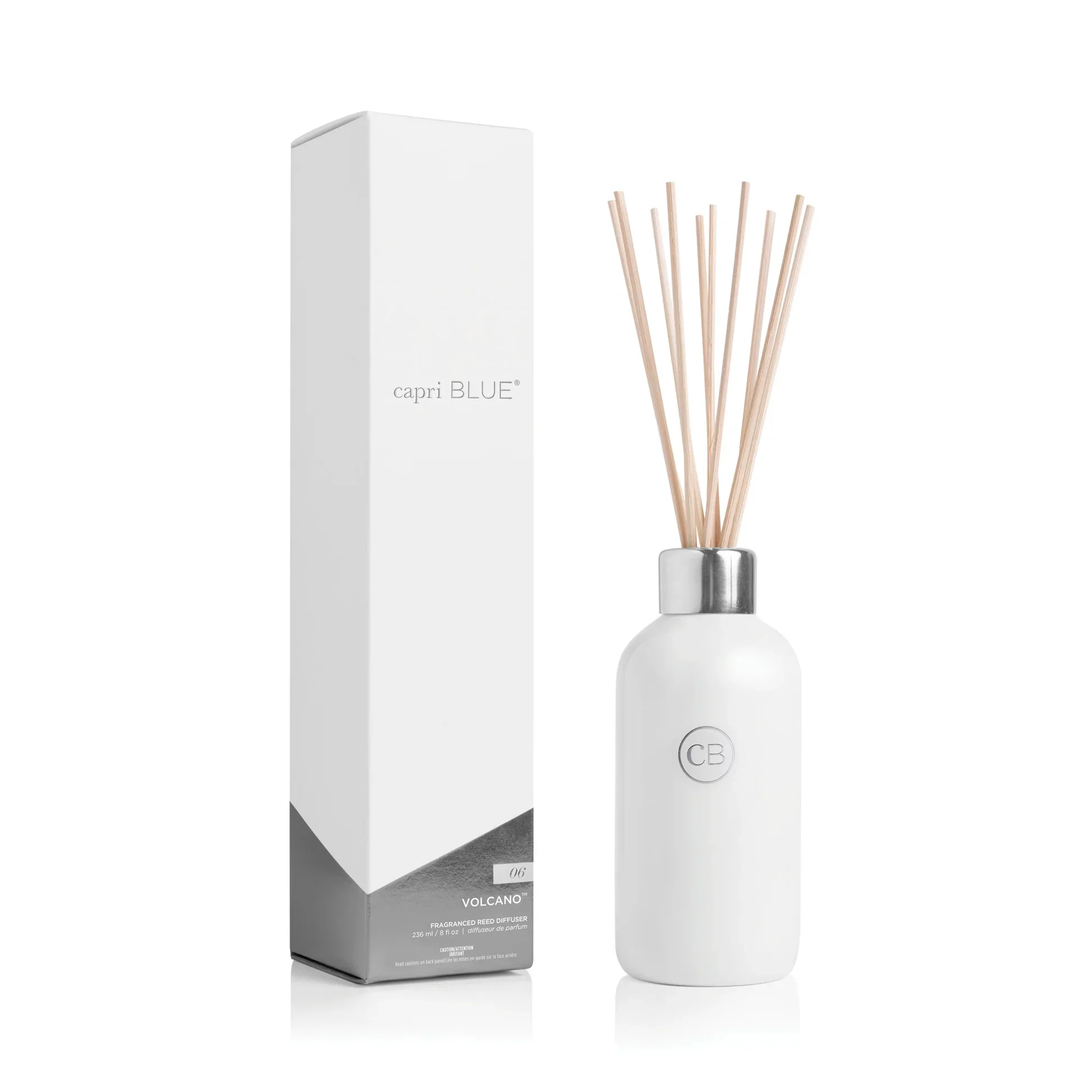 Capri Blue Volcano White Reed Diffuser 8 oz. IN-STORE PURCHASE ONLY