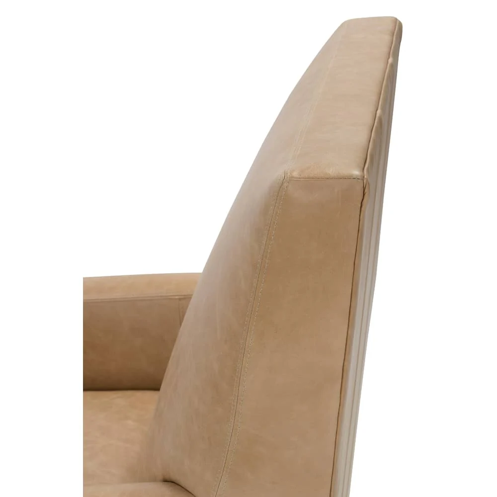 Rowe Furniture Carlyn Leather Swivel Glider ~ Available To Custom Order In All Leathers - Image 6