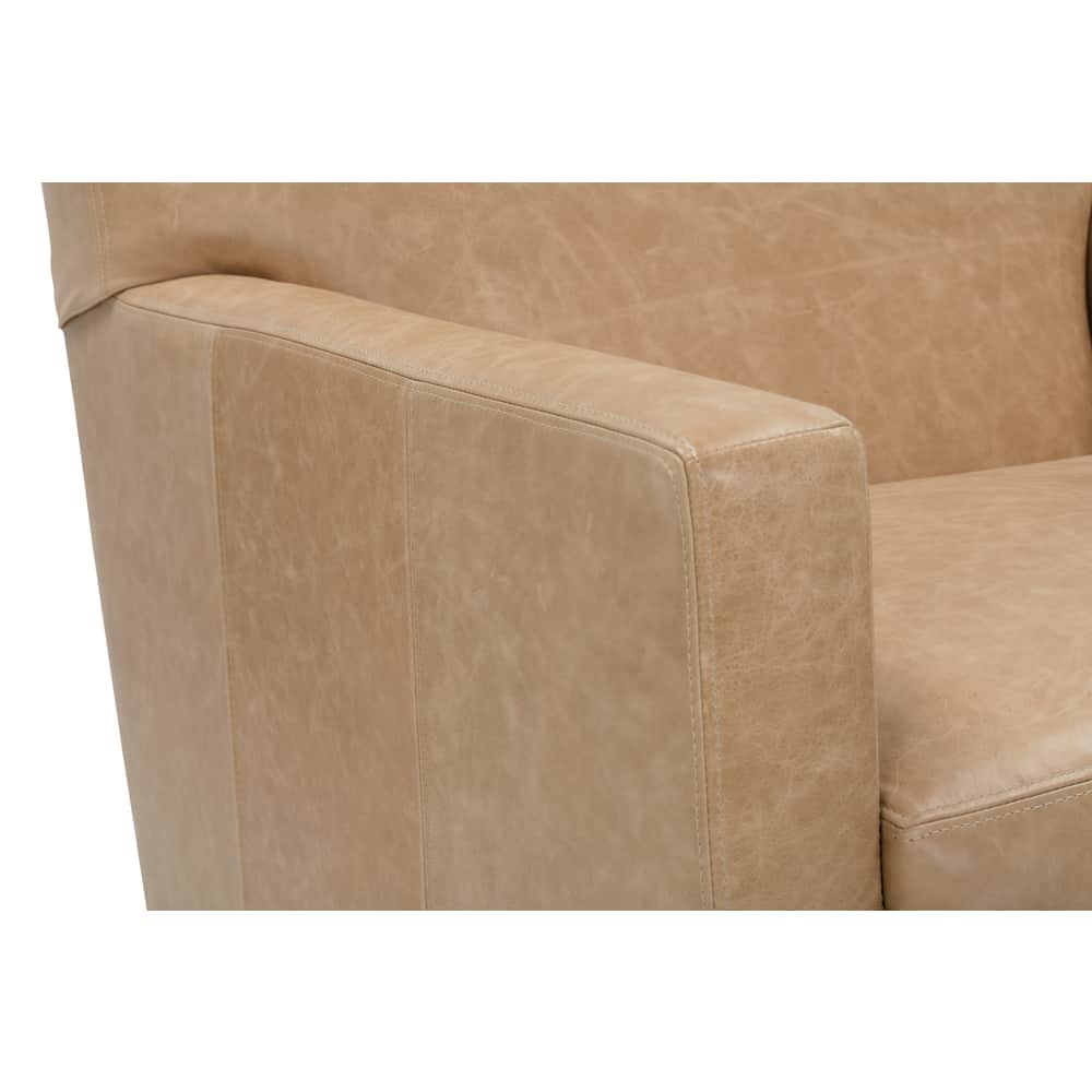 Rowe Furniture Carlyn Leather Swivel Glider ~ Available To Custom Order In All Leathers - Image 9