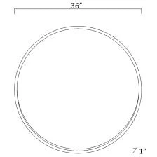 Surya Wall Decor & Mirrors Carmen Modern Round Wall Mirror Gold Finish RME-001 Multiple Sizes Available - Image 15