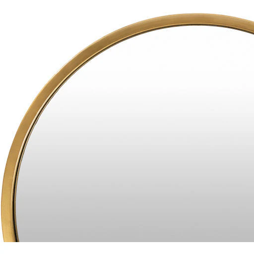 Surya Wall Decor & Mirrors Carmen Modern Round Wall Mirror Gold Finish RME-001 Multiple Sizes Available - Image 18
